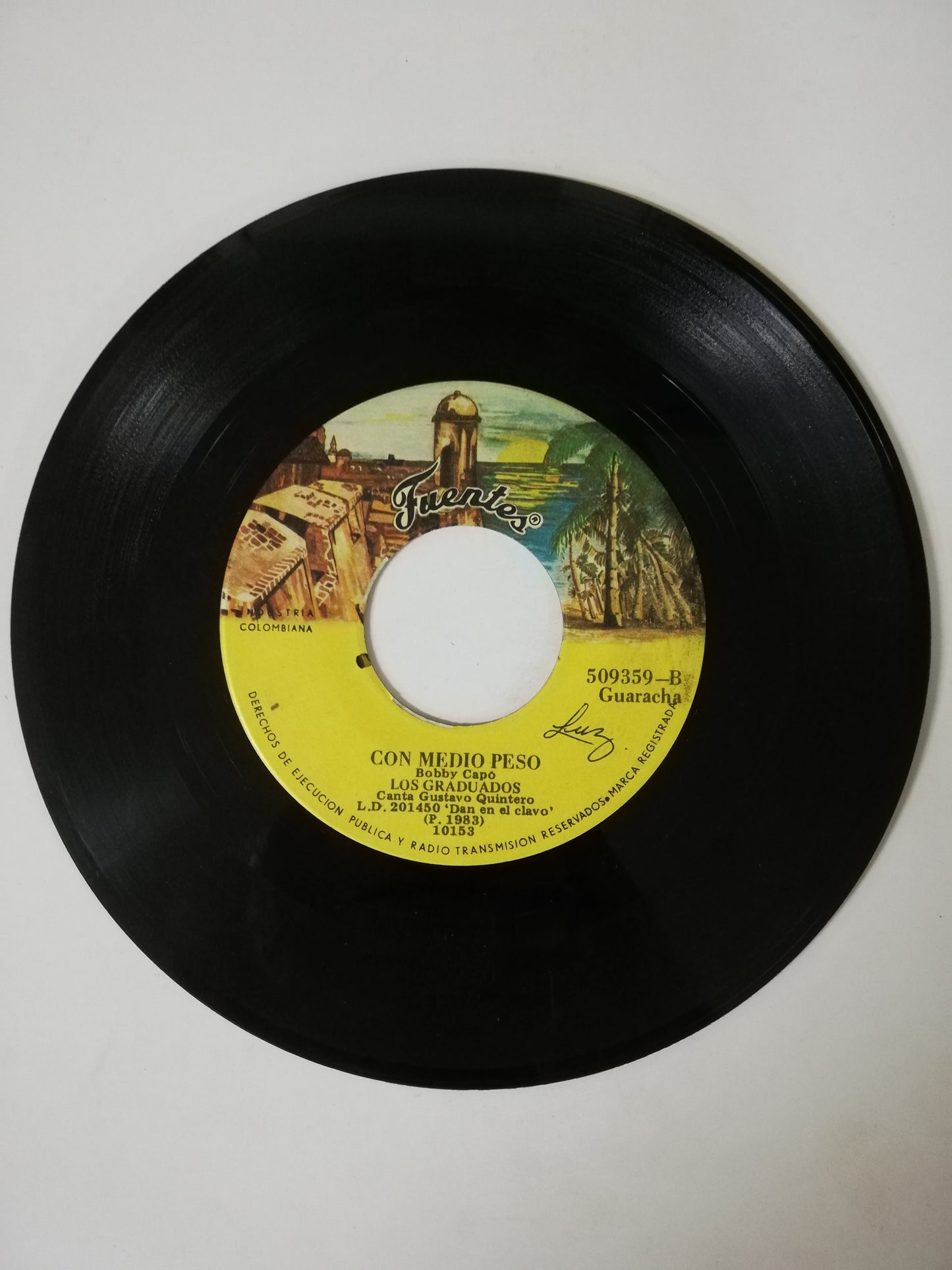 VINILO LOS GRADUADOS - SUEÑO CONTIGO / CON MEDIO PESO