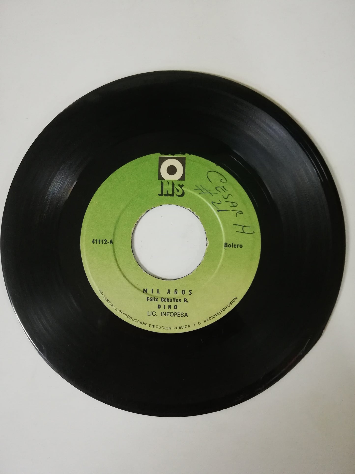 VINILO DINO - MIL AÑOS / LA SARTEN POR EL MANGO