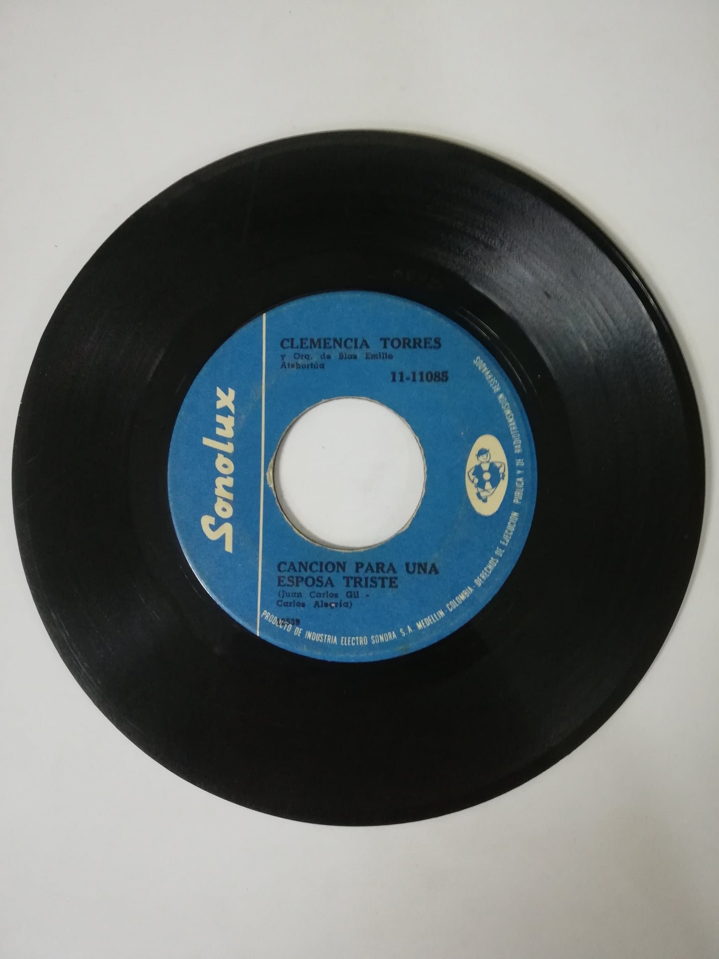 VINILO CLEMENCIA TORRES - CANCIÓN PARA UNA ESPOSA TRISTE / BUTTERFLY