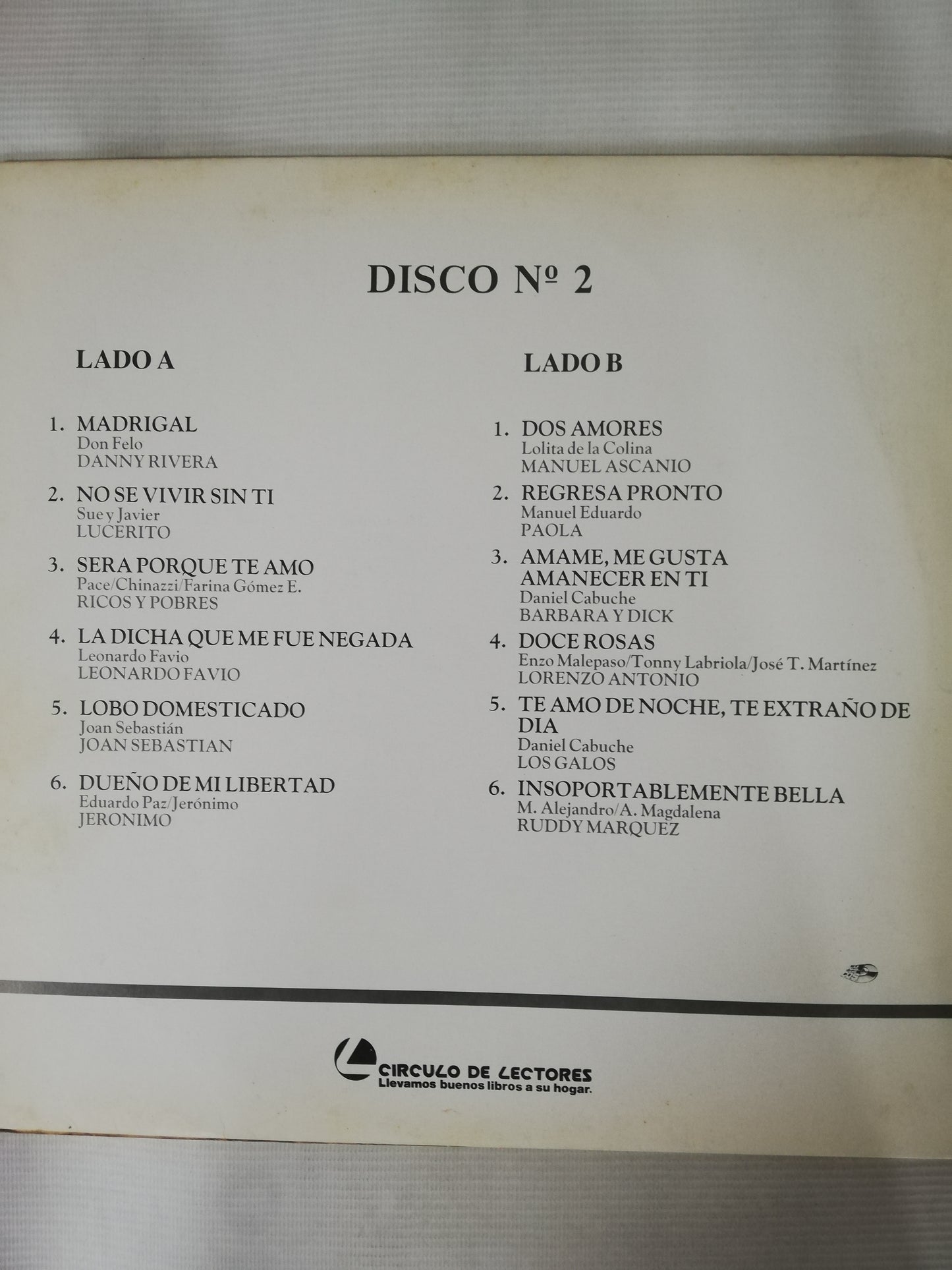 LP SELECCIONES CIRCULO DE BALADAS VOL. 3 - VARIOS INTÉRPRETES - VINYL X 3