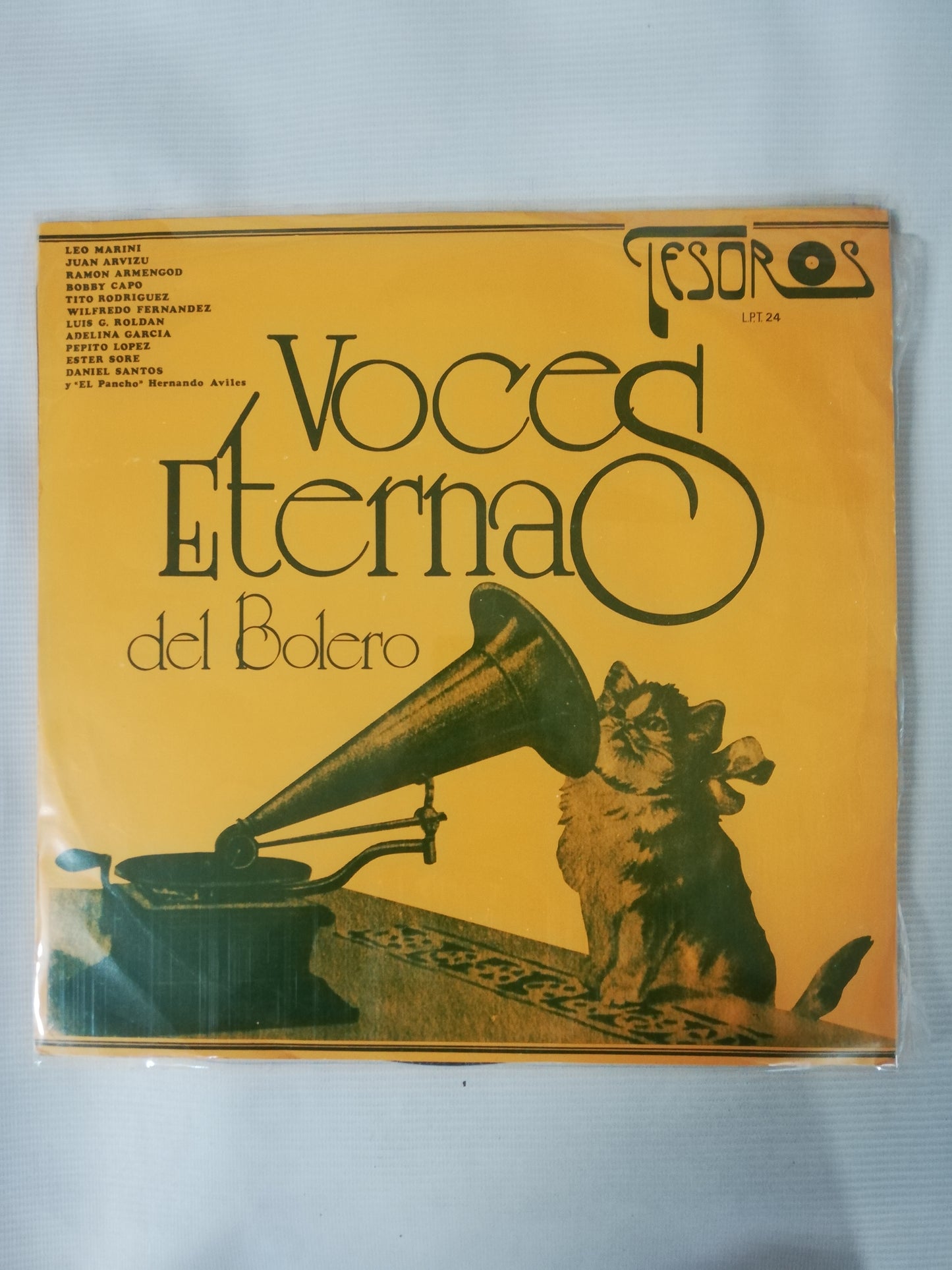 LP VOCES ETERNAS DEL BOLERO - VOCES ETERNAS DEL BOLERO VOL. 2