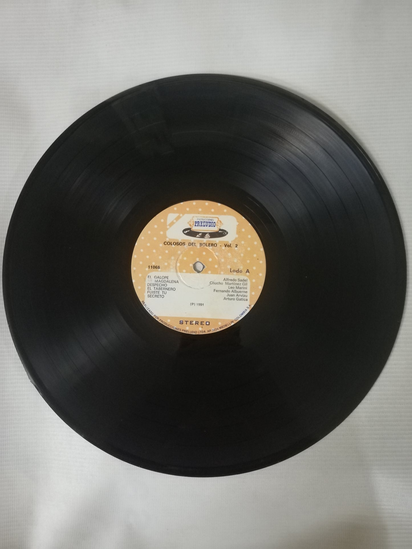 LP COLOSOS DEL BOLERO - COLOSOS DEL BOLERO VOL. 2