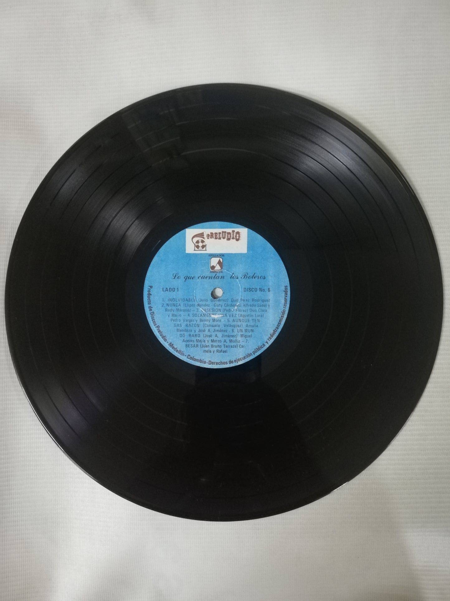 LP LO QUE CUENTAN LOS BOLEROS - LO QUE CUENTAN LOS BOLEROS VOL. 6