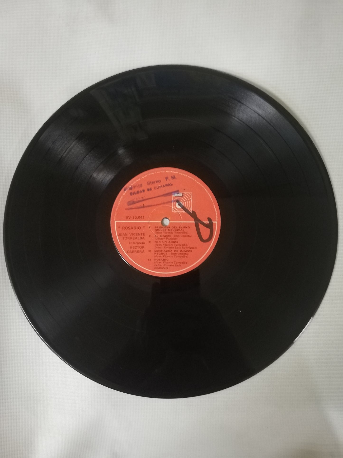 LP JUAN VICENTE TORREALBA - INTEPRETA A HECTOR CABRERA - ROSARIO