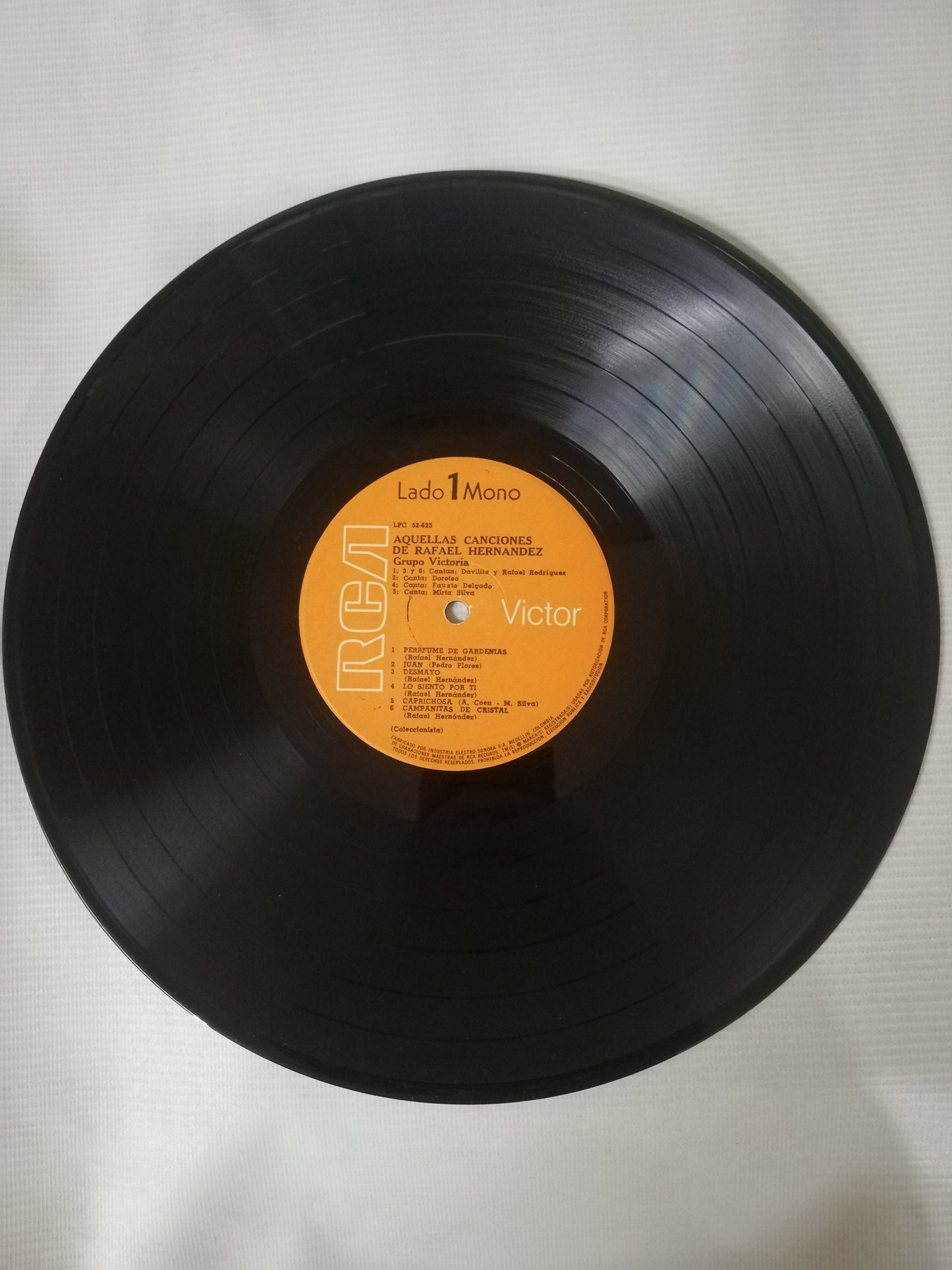 LP RAFAEL HERNANDEZ POR EL AUTENTICO GRUPO VICTORIA - AQUELLAS CANCIONES DE RAFAEL HERNANDEZ