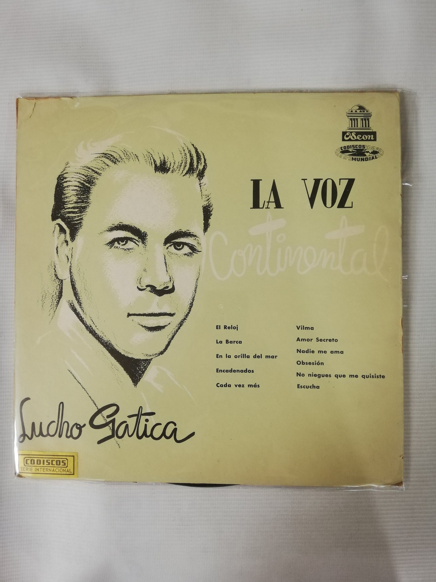 LP LUCHO GATICA - LA VOZ CONTINENTAL