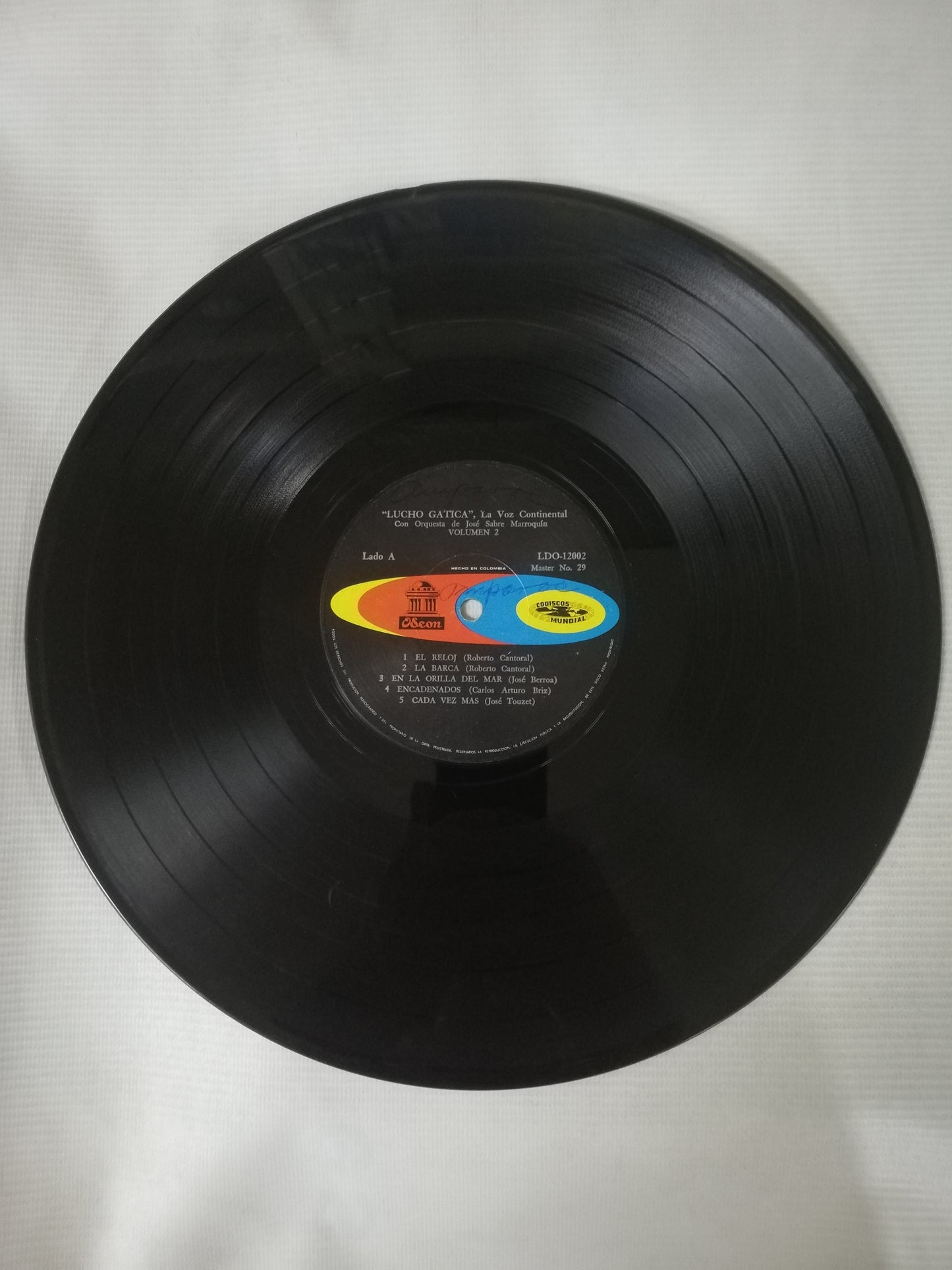 LP LUCHO GATICA - LA VOZ CONTINENTAL