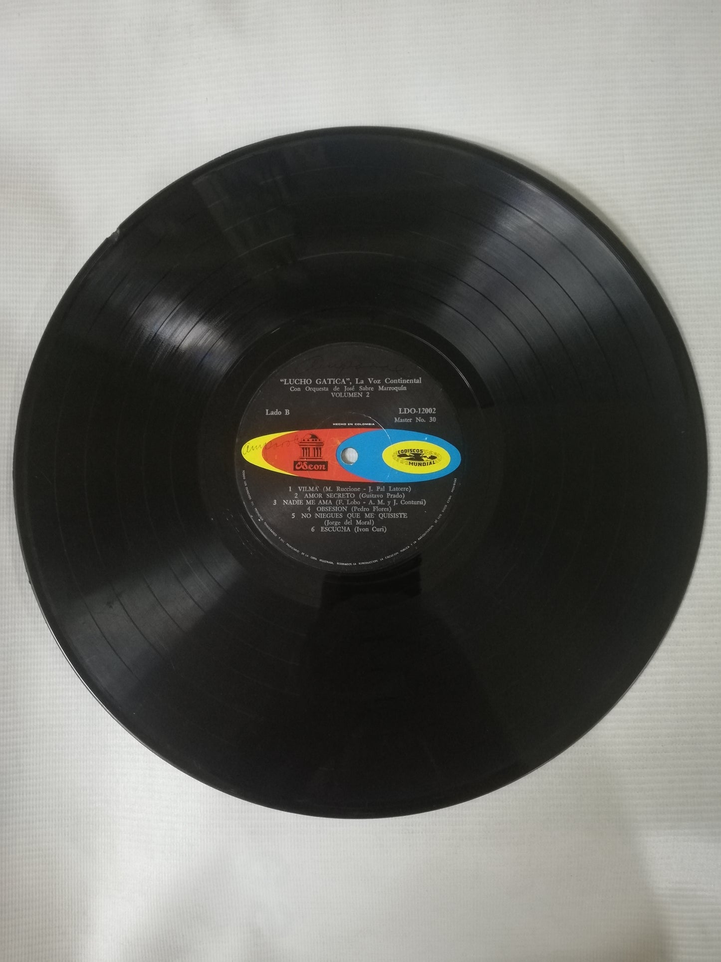 LP LUCHO GATICA - LA VOZ CONTINENTAL