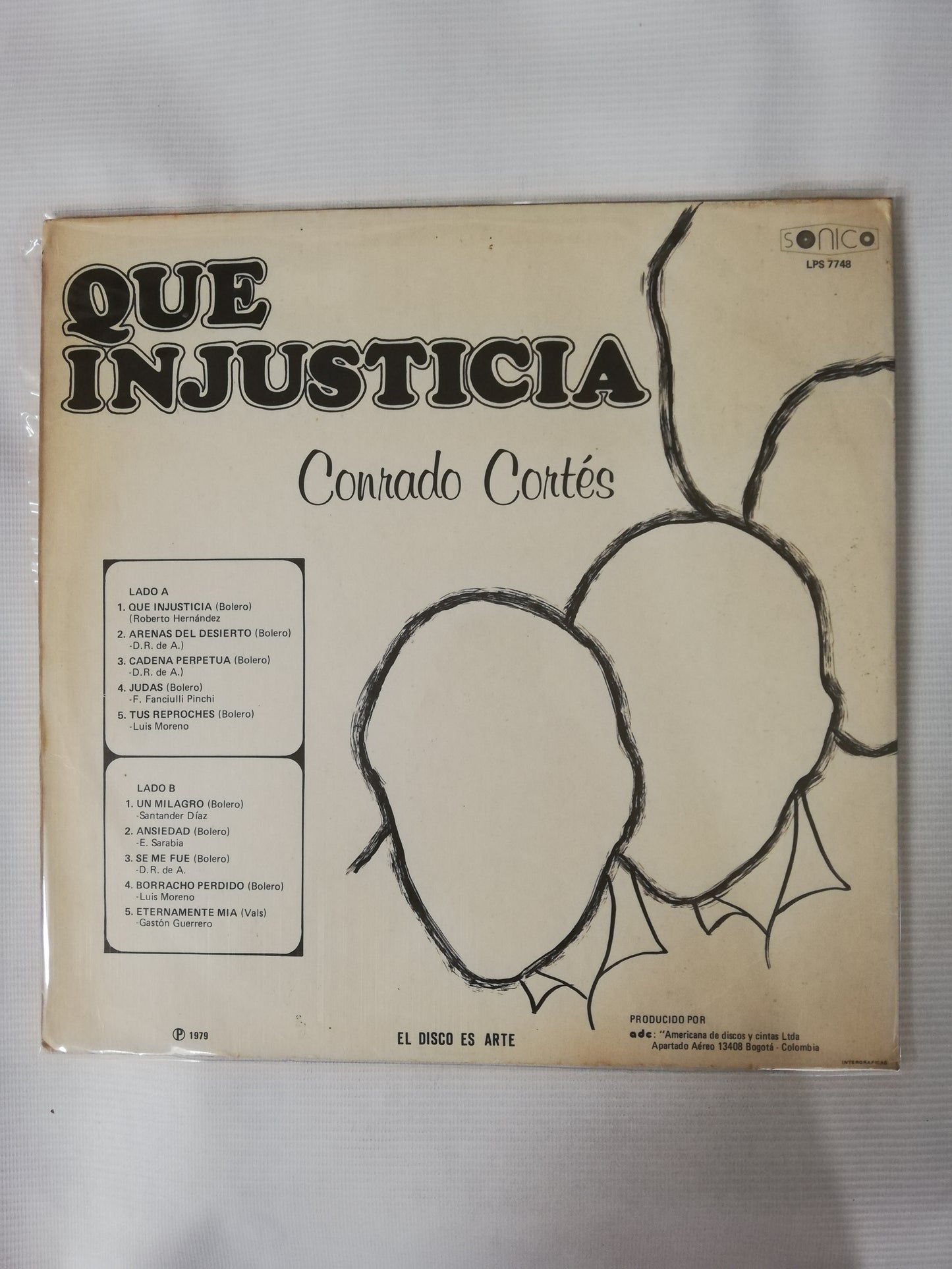 LP CONRADO CORTES - QUE INJUSTICIA