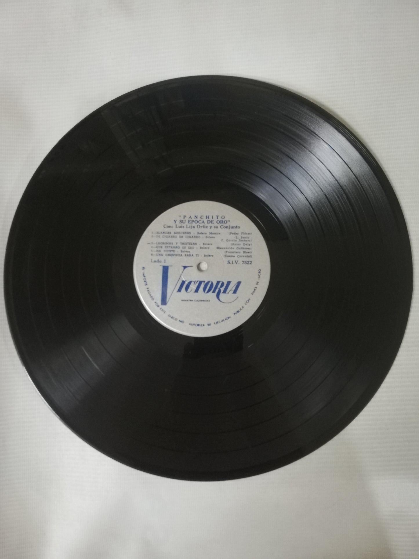 LP PANCHITO CON LUIS LIJA Y SU CONJUNTO - PANCHITO Y SU EPOCA DE ORO