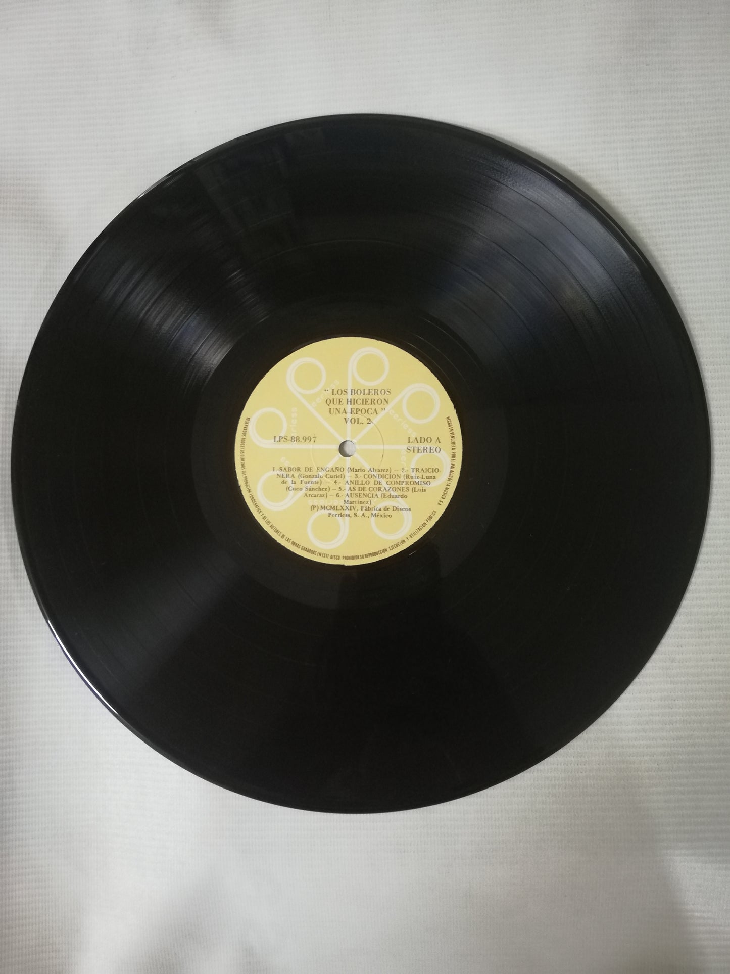 LP LOS BOLEROS QUE HICIERON UNA EPOCA - LOS BOLEROS QUE HICIERON UNA EPOCA VOL. 2