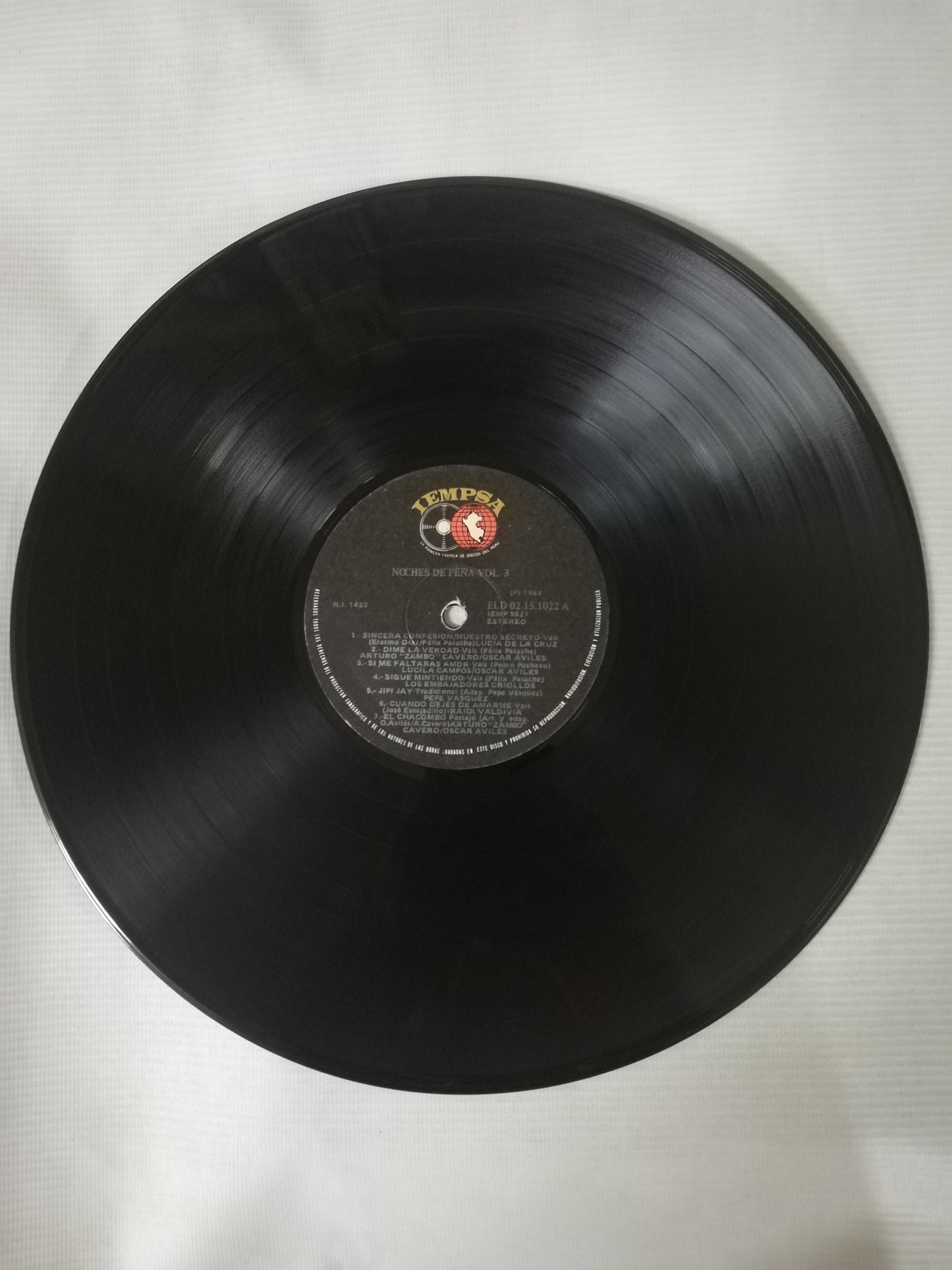 LP NOCHES DE PEÑA - NOCHES DE PEÑA VOL. III