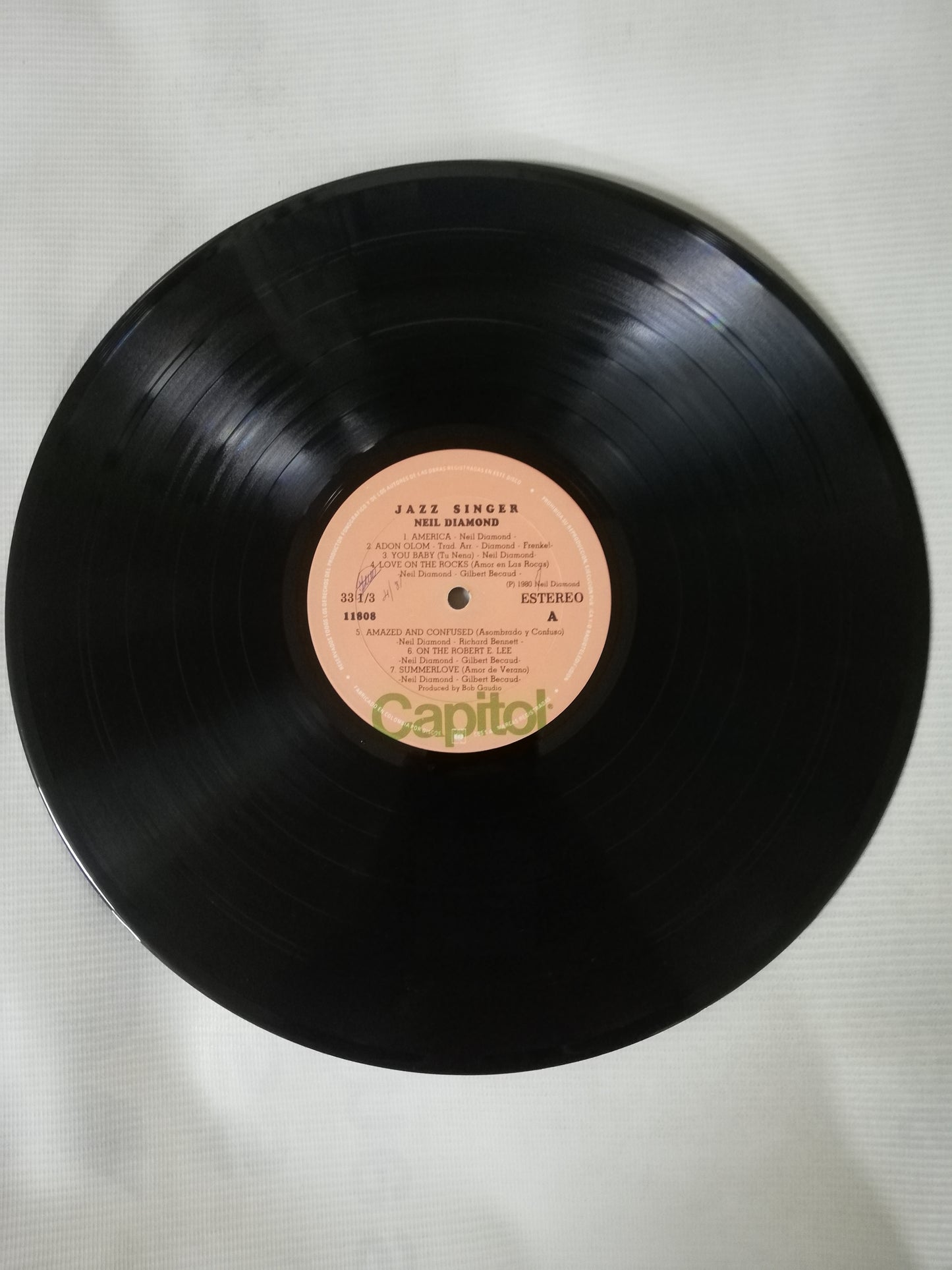 LP NEIL DIAMOND - THE JAZZ SINGER