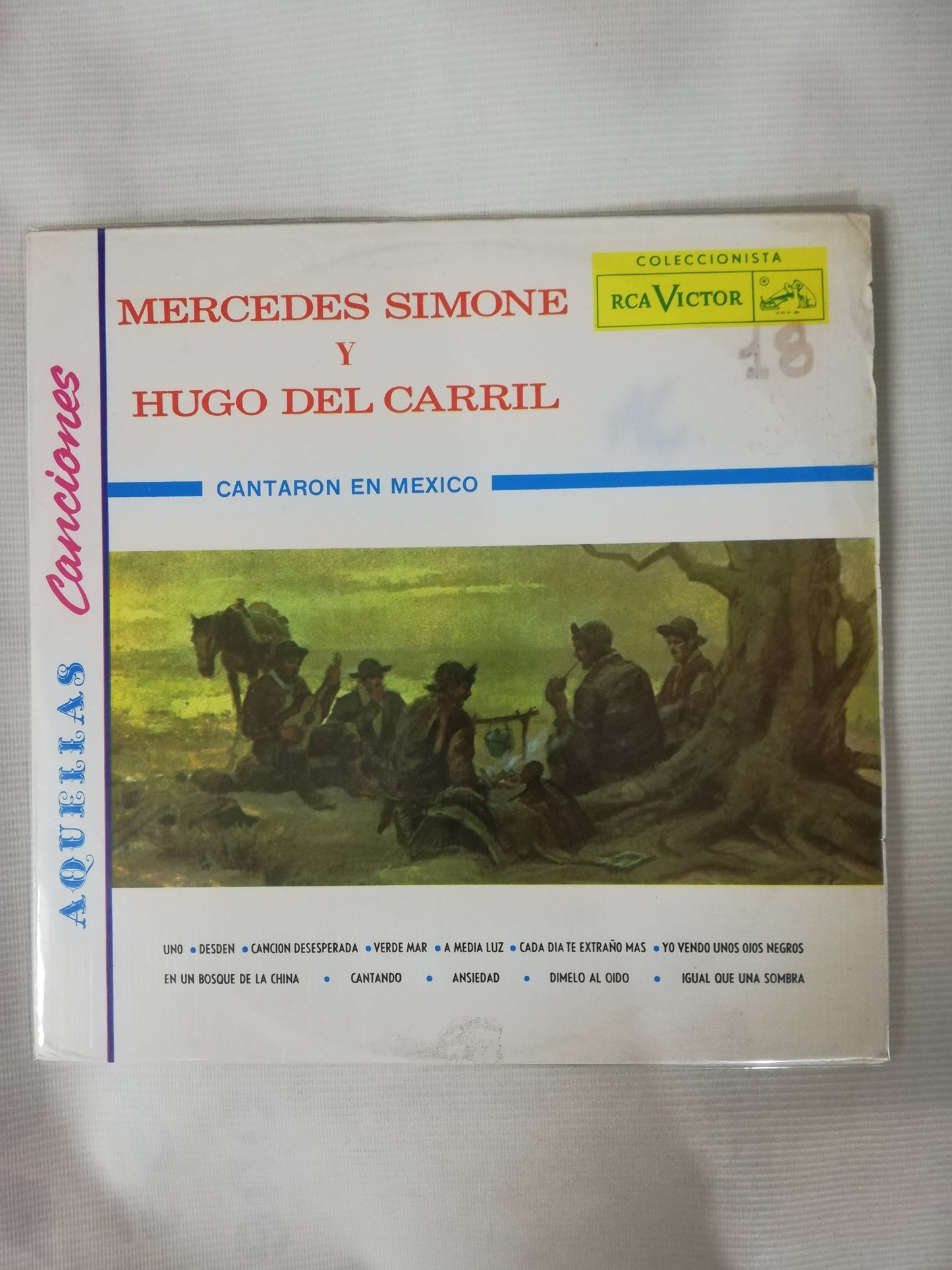 LP MERCERDES SIMONE Y HUGO DEL CARRIL - CANTARON EN MEXICO