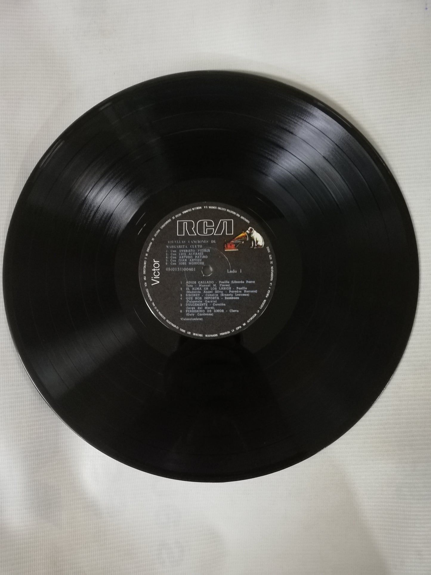LP MARGARITA CUETO - GRATOS RECUERDOS
