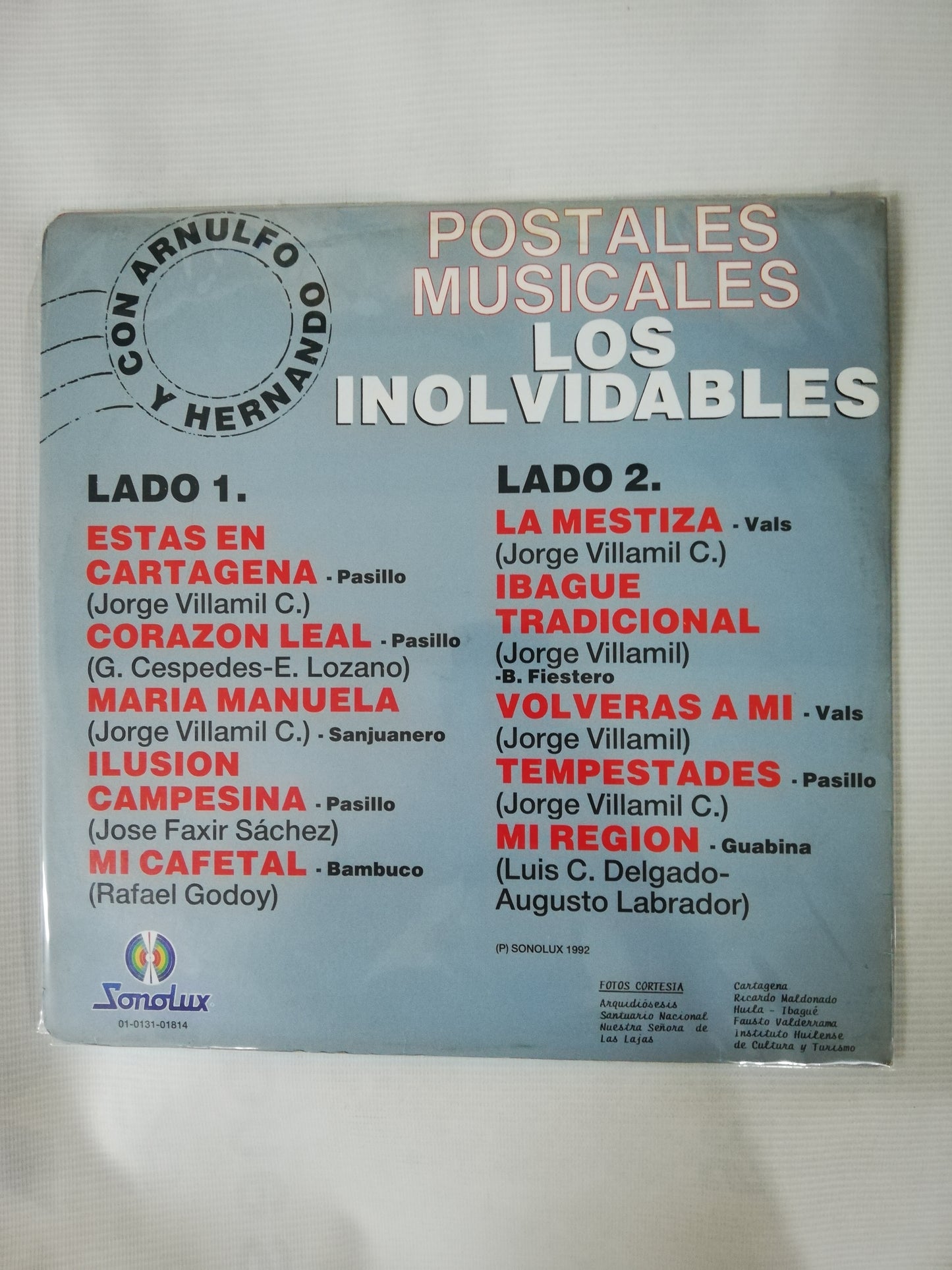 LP ARNULFO Y HERNANDO - POSTALES MUSICALES