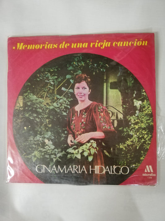 LP GINAMARIA HIDALGO - MEMORIAS DE UNA VIEJA CANCIÓN