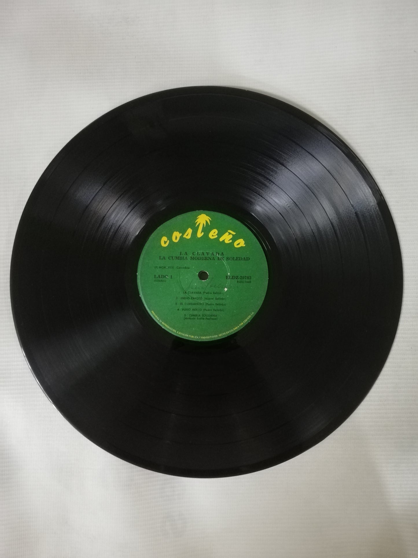 LP LA CUMBIA MODERNA DE SOLEDAD - LA CLAVADA