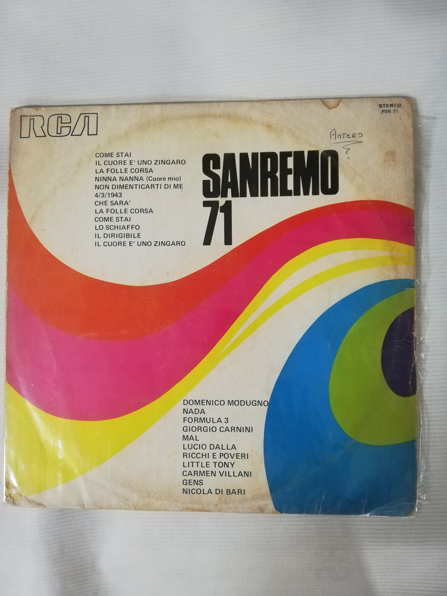 LP SAN REMO - SAN REMO 71