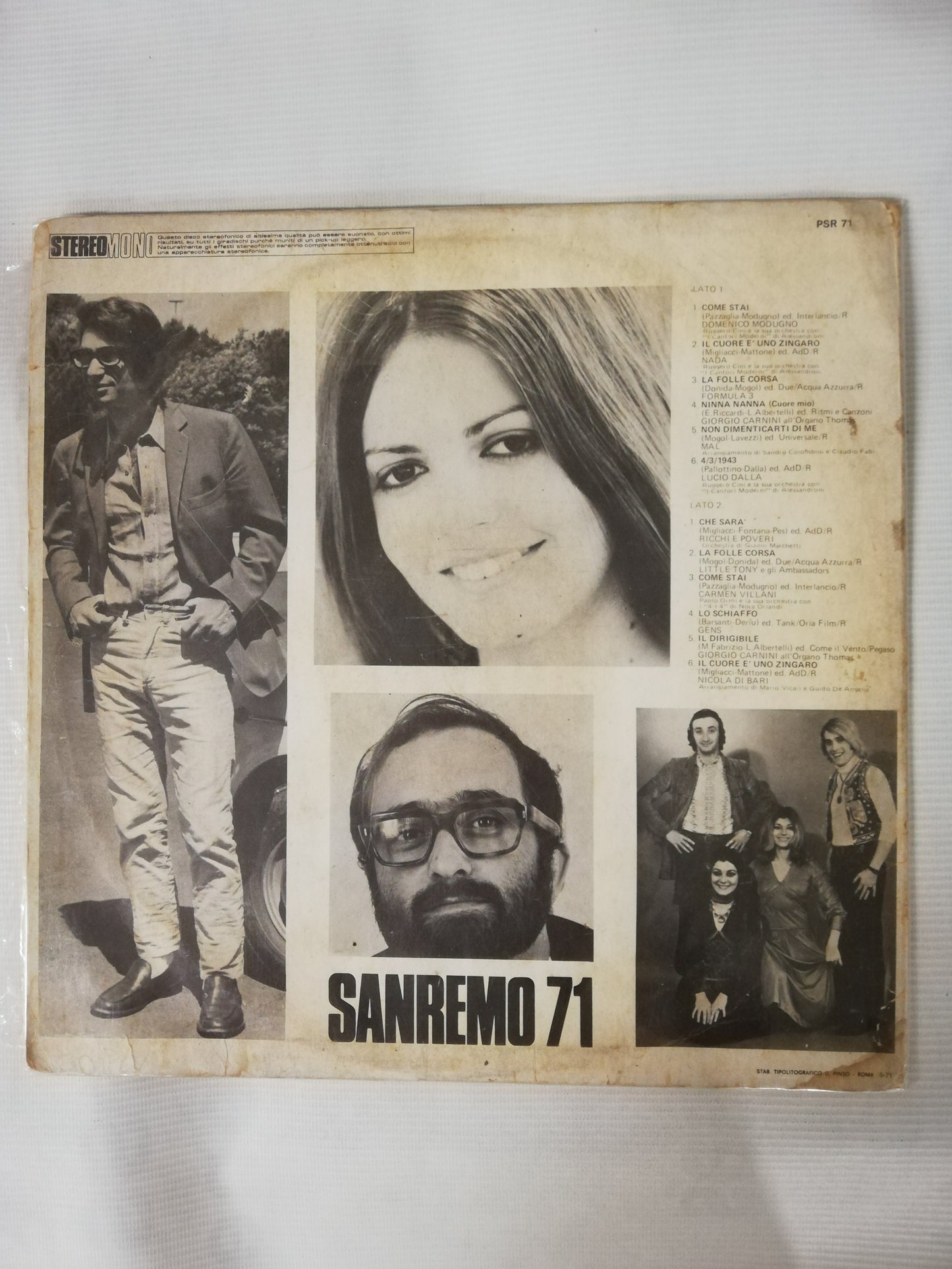 LP SAN REMO - SAN REMO 71