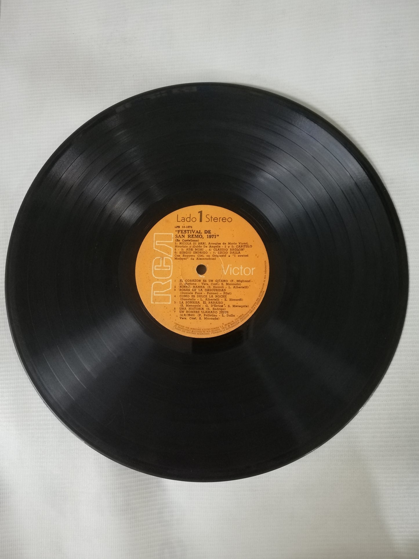 LP SAN REMO - SAN REMO 71