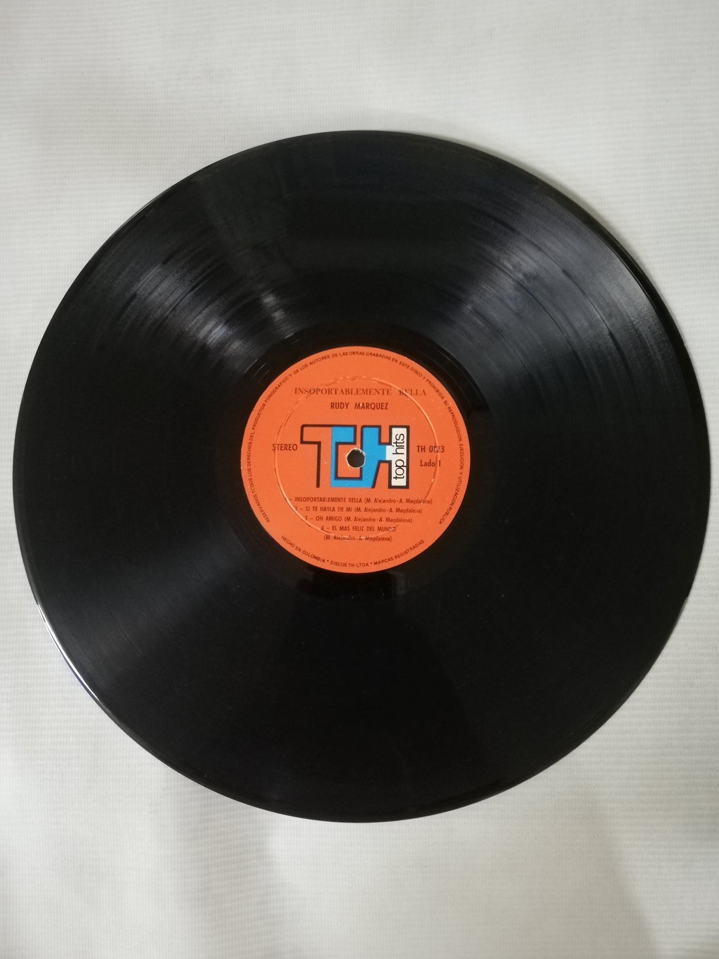 LP RUDY MARQUEZ - INSOPORTABLEMENTE BELLA