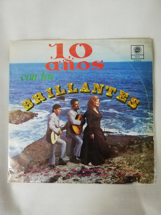 LP LOS BRILLANTES - 10 AÑOS CON LOS BRILLANTES