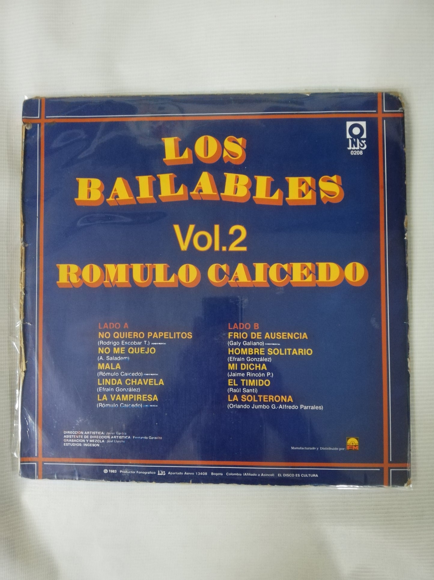 LP ROMULO CAICEDO - LOS BAILABLES VOL. 2
