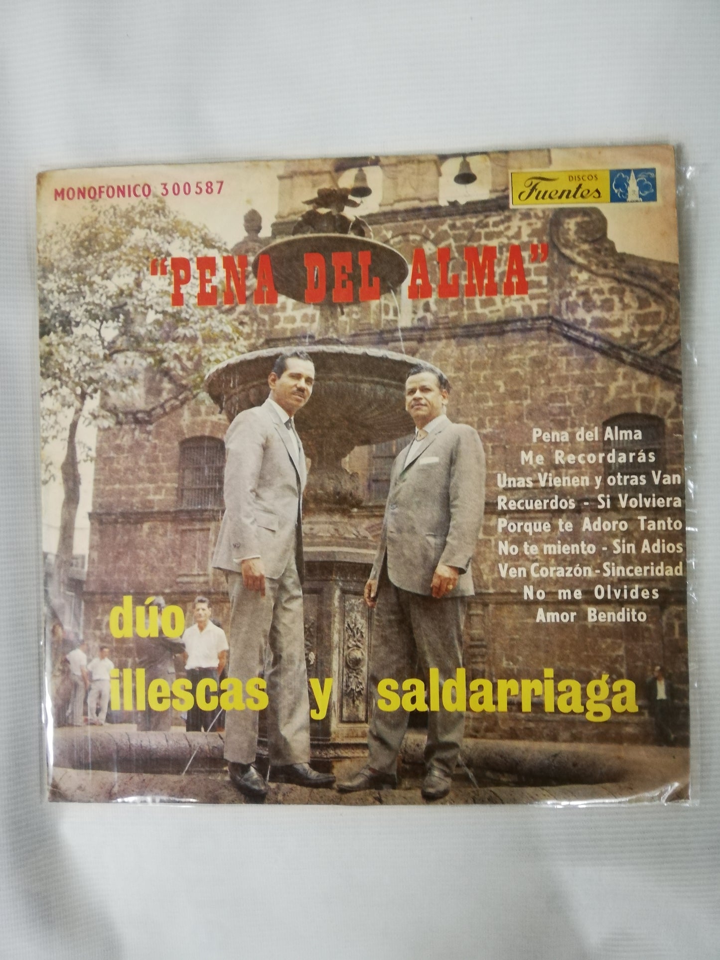 LP DUO ILLESCAS Y SALDARRIAGA - PENA DEL ALMA
