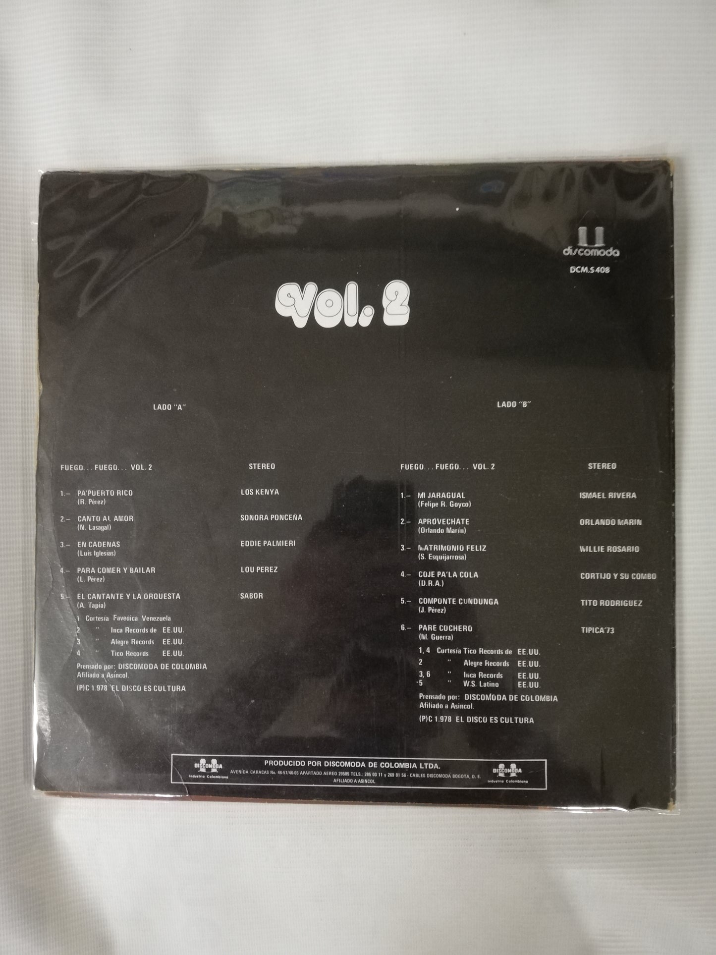 LP FUEGO...FUEGO... - FUEGO...FUEGO... VOL. 2