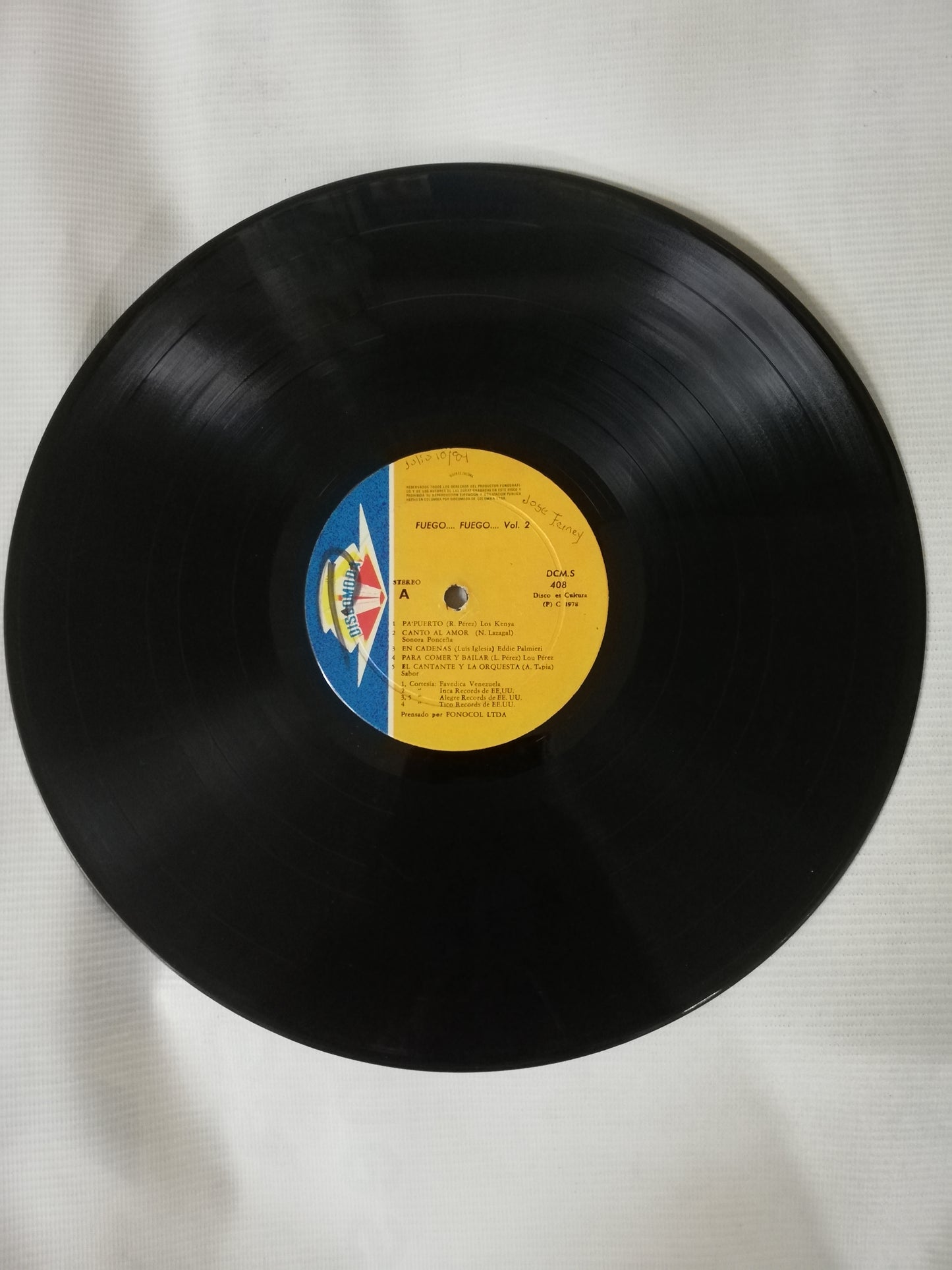 LP FUEGO...FUEGO... - FUEGO...FUEGO... VOL. 2