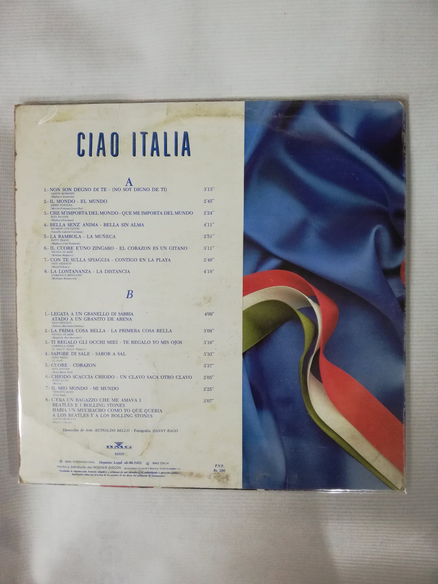 LP CIAO ITALIA - VARIOS INTÉRPRETES
