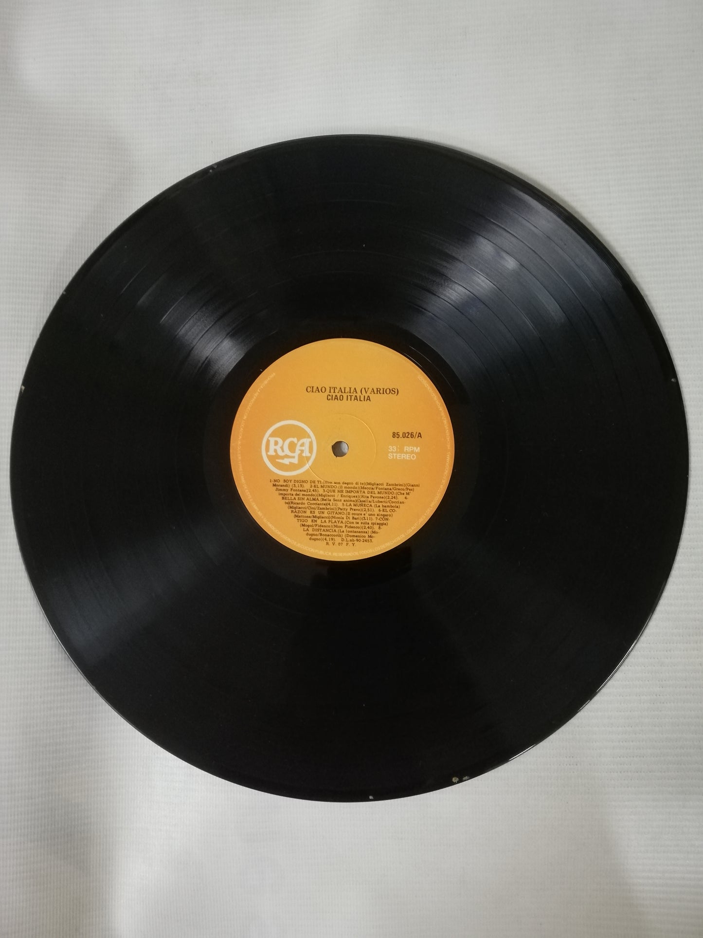 LP CIAO ITALIA - VARIOS INTÉRPRETES