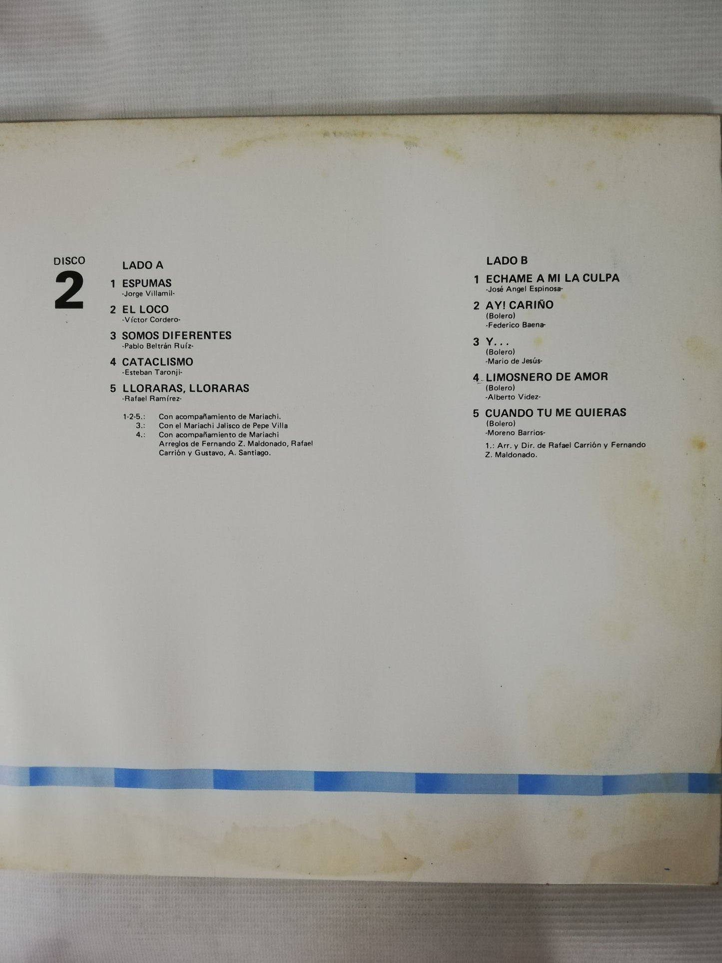 LP JAVIER SOLIS - COLECCIÓN DE EXITOS - VINYL X 3