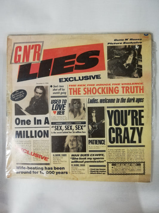 LP GUNS AND ROSES - LIES