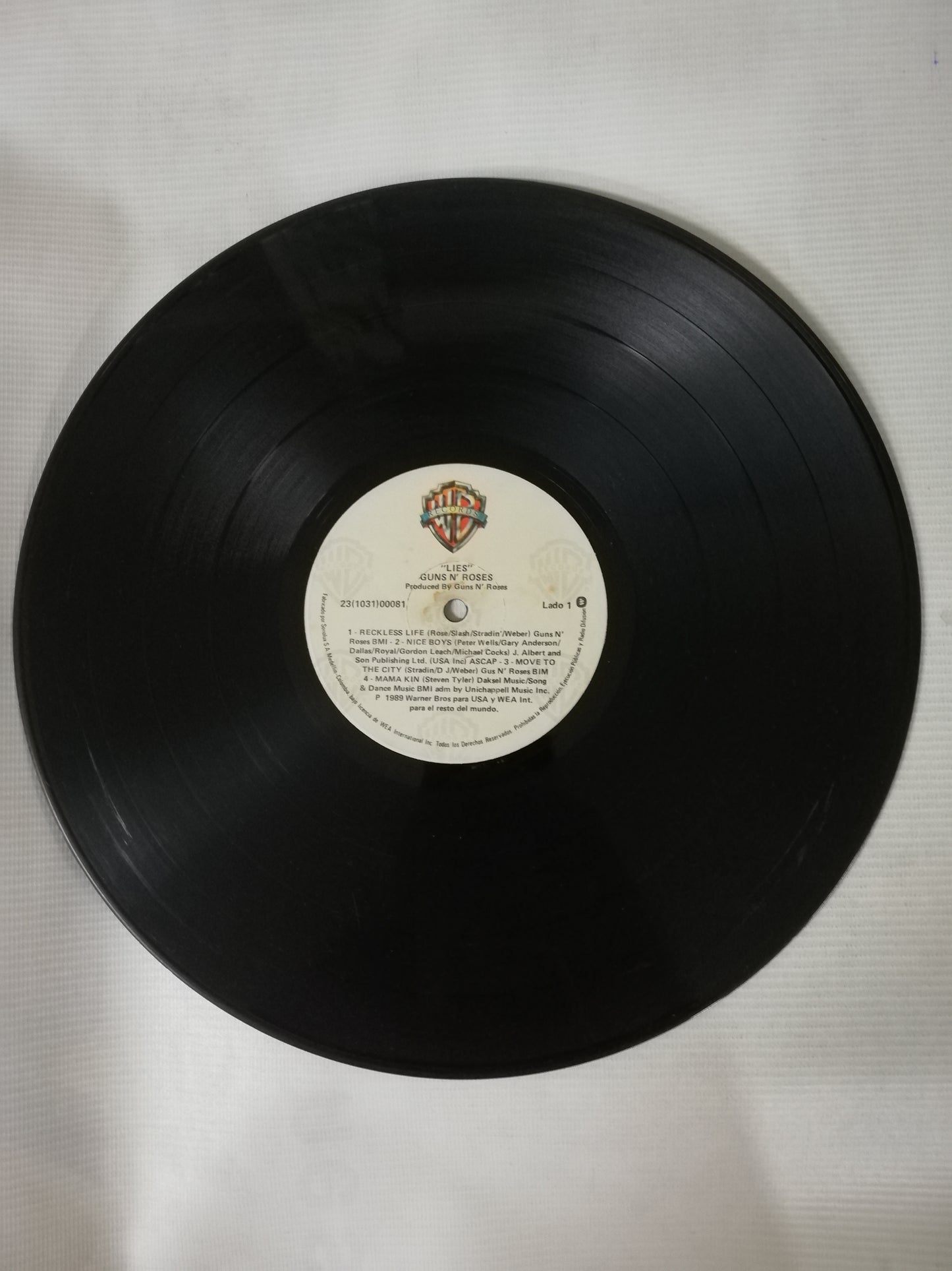 LP GUNS AND ROSES - LIES