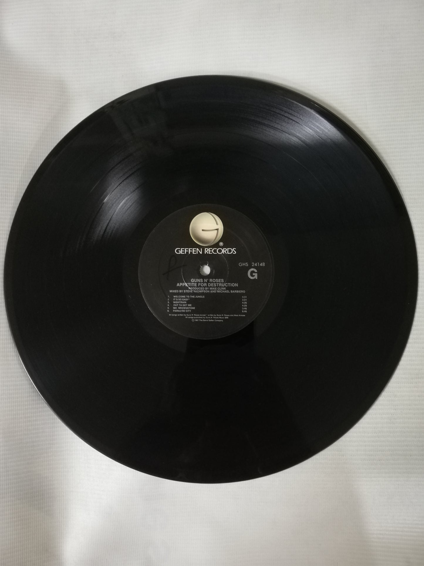 LP GUNS AND ROSES - APPETITE FOR DESTRUCTION