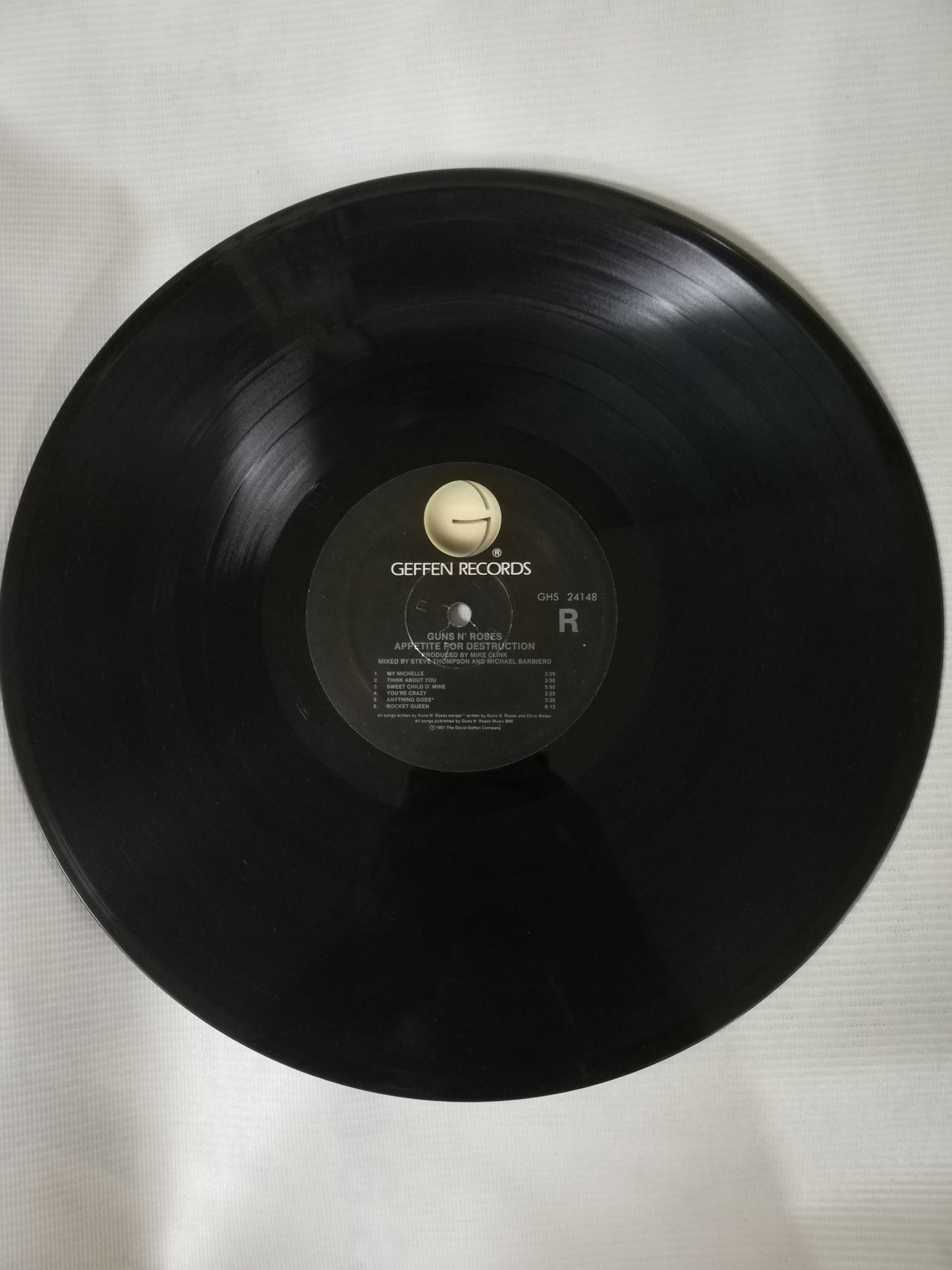 LP GUNS AND ROSES - APPETITE FOR DESTRUCTION