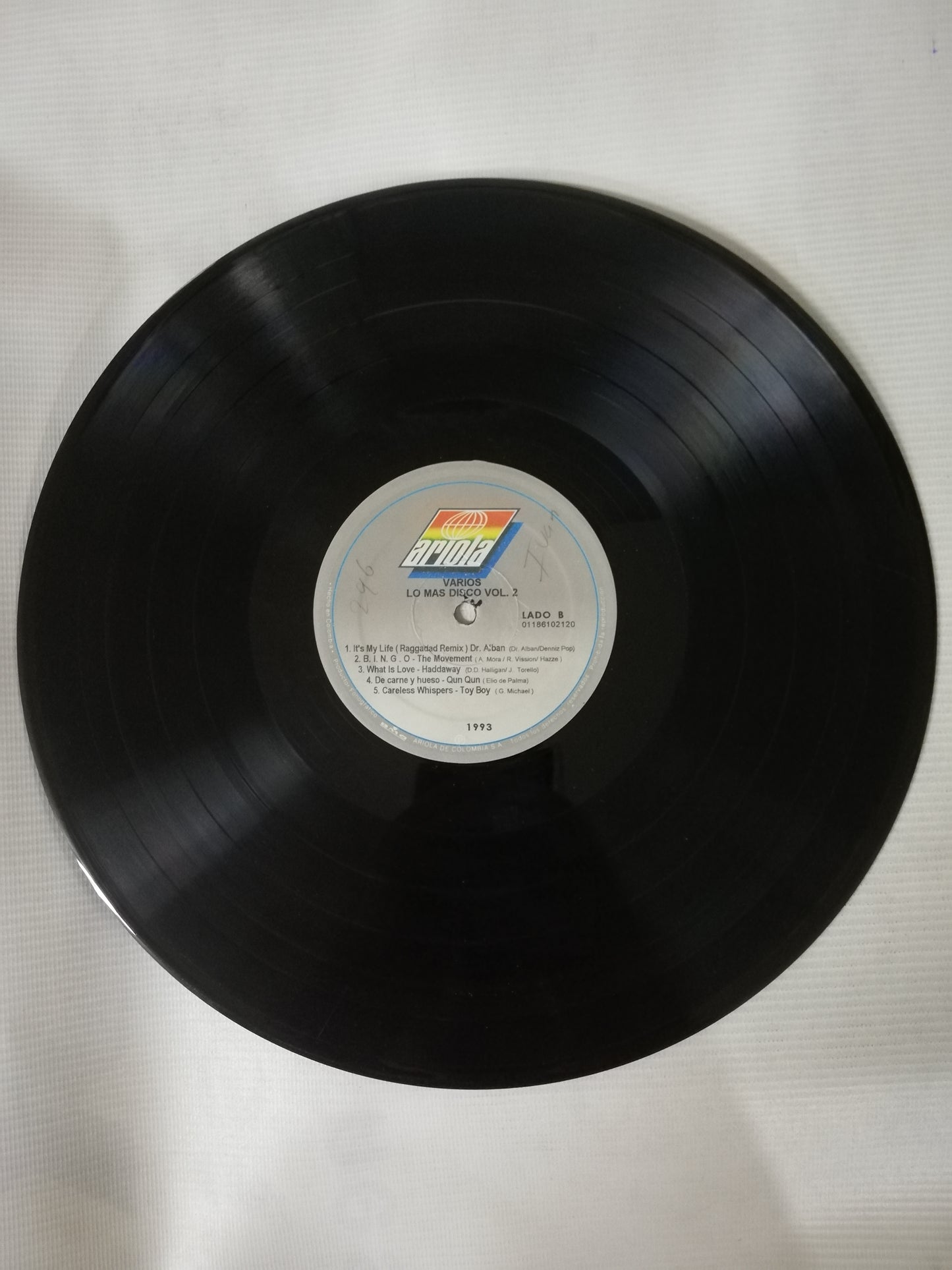 LP LO MAS DISCO - LO MAS DISCO VOL. 2