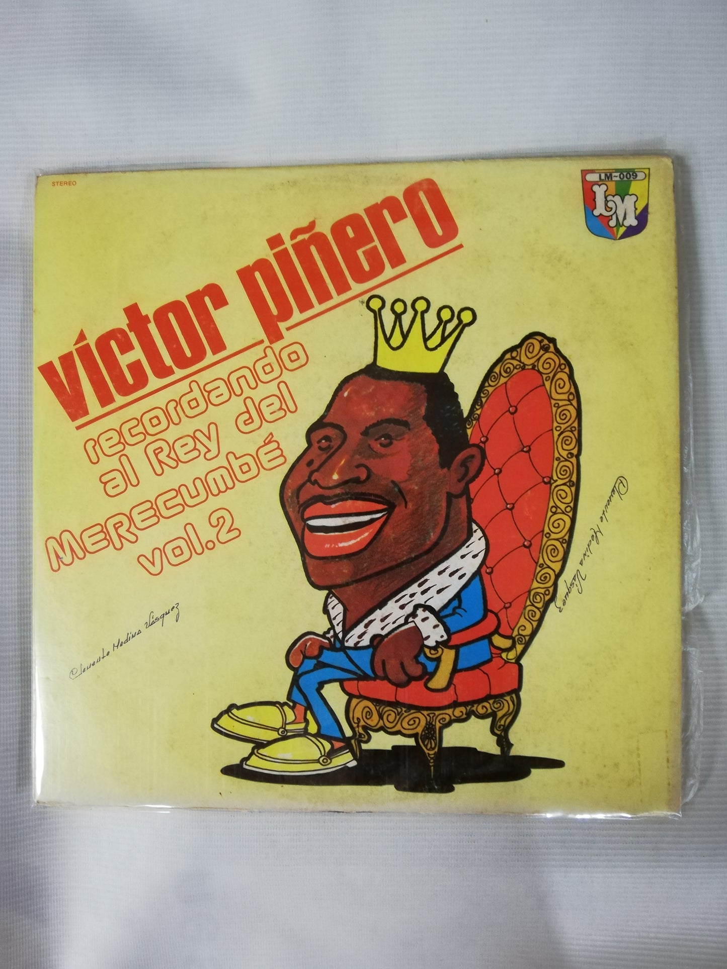 LP VICTOR PIÑERO - RECORDANDO AL REY DEL MERECUMBÉ VOL. 2