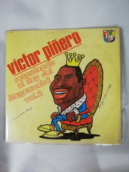 LP VICTOR PIÑERO - RECORDANDO AL REY DEL MERECUMBÉ VOL. 2