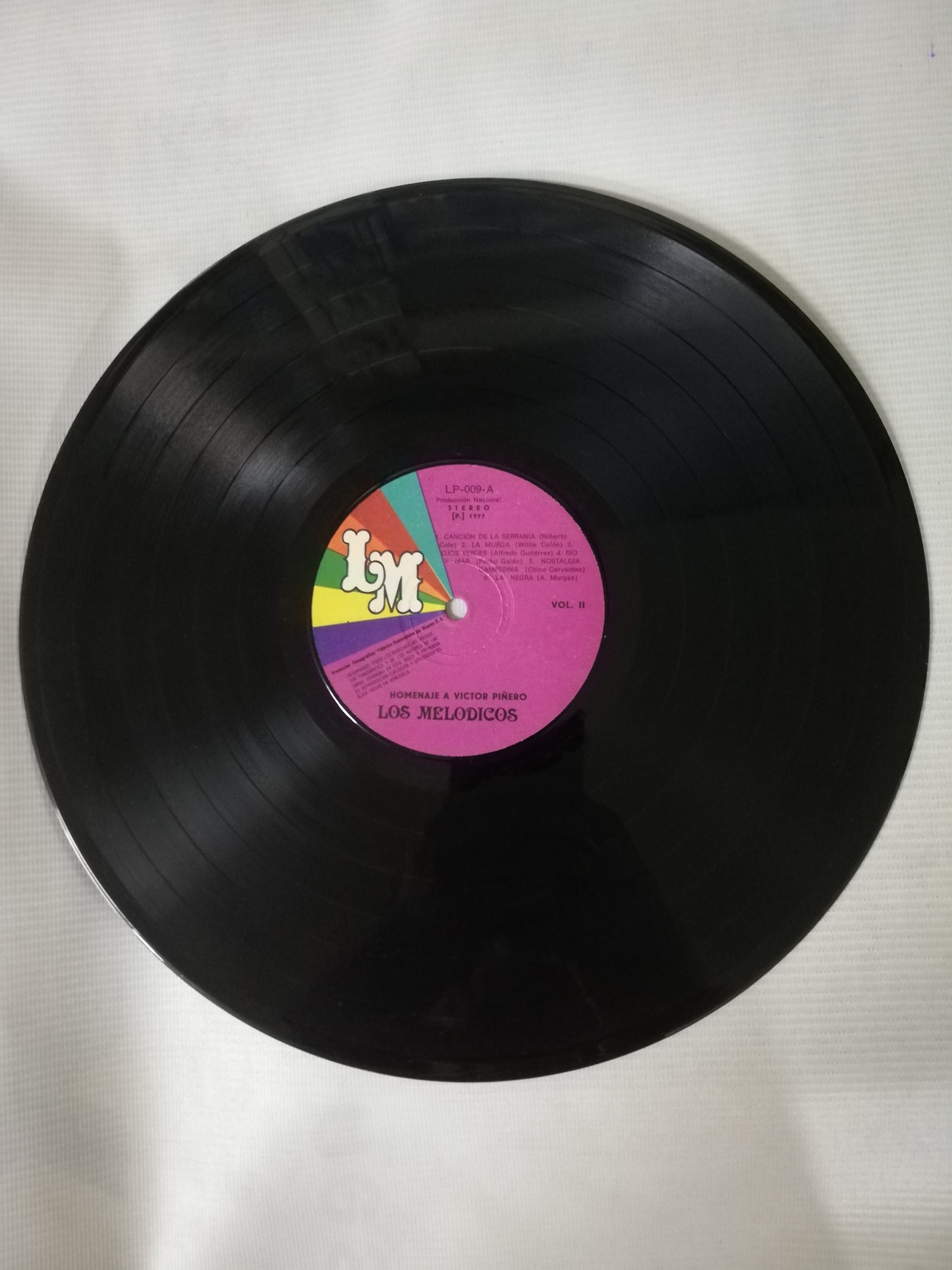 LP VICTOR PIÑERO - RECORDANDO AL REY DEL MERECUMBÉ VOL. 2