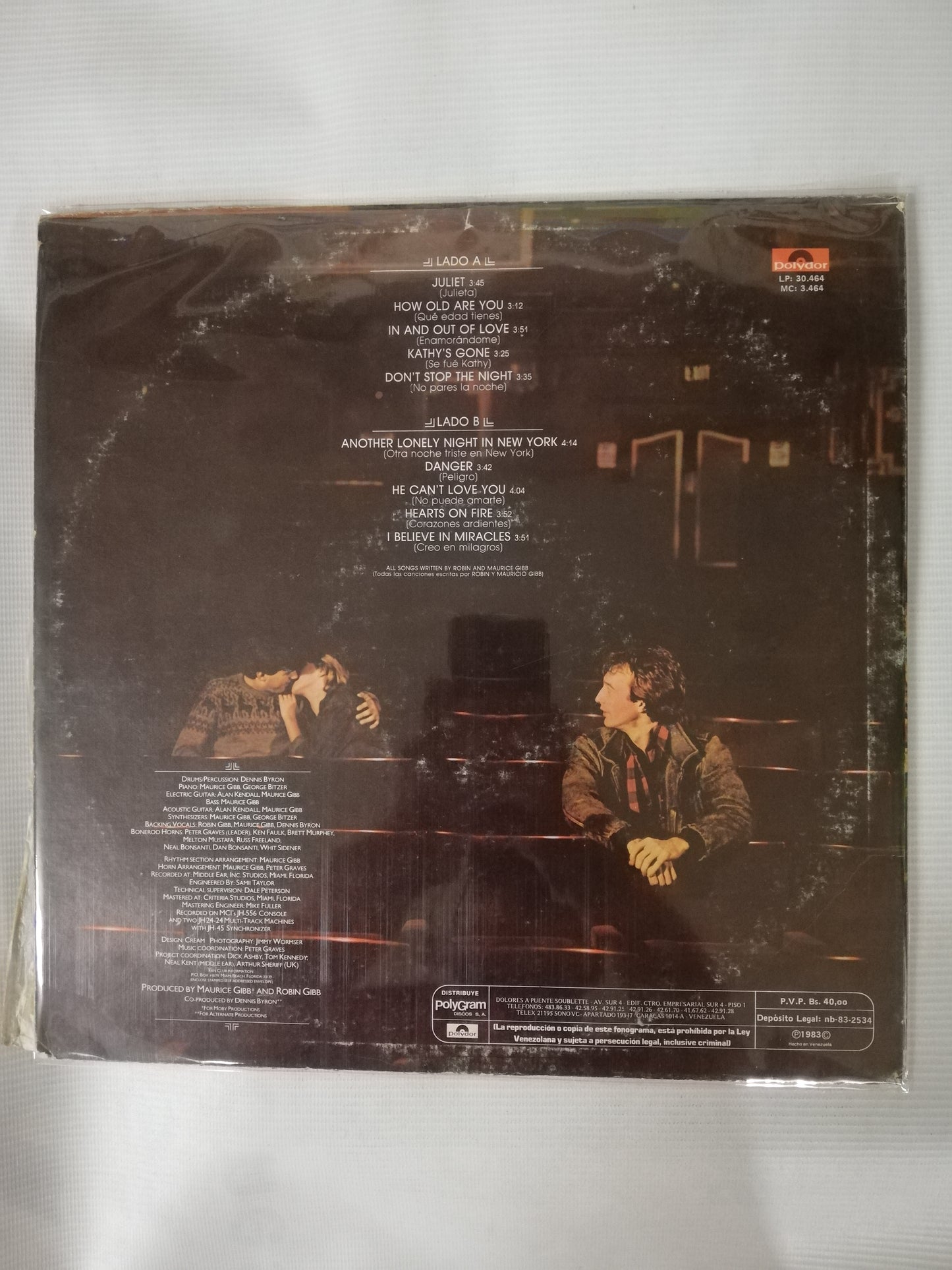 LP ROBIN GIBB - HOW OLD ARE YOU?