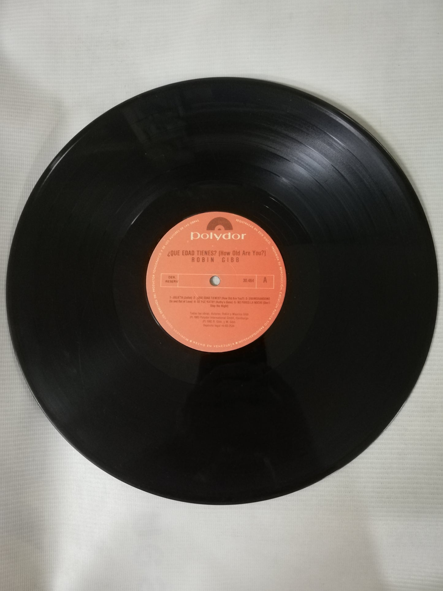 LP ROBIN GIBB - HOW OLD ARE YOU?