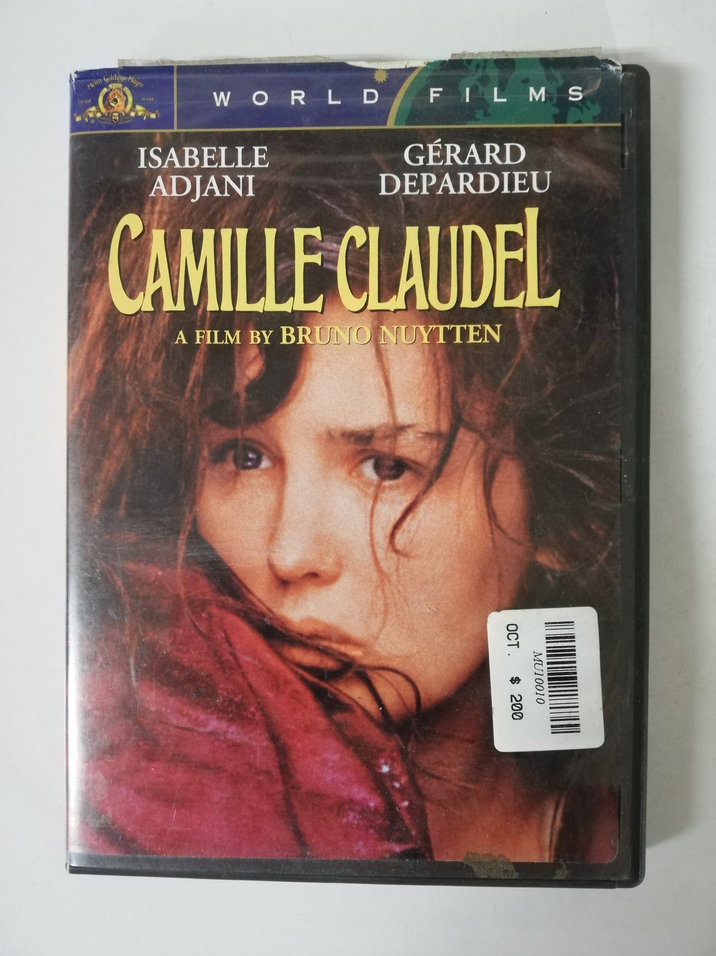 DVD CAMILLE CLAUDEL - A FILM BY BRUNO NUYTTEN