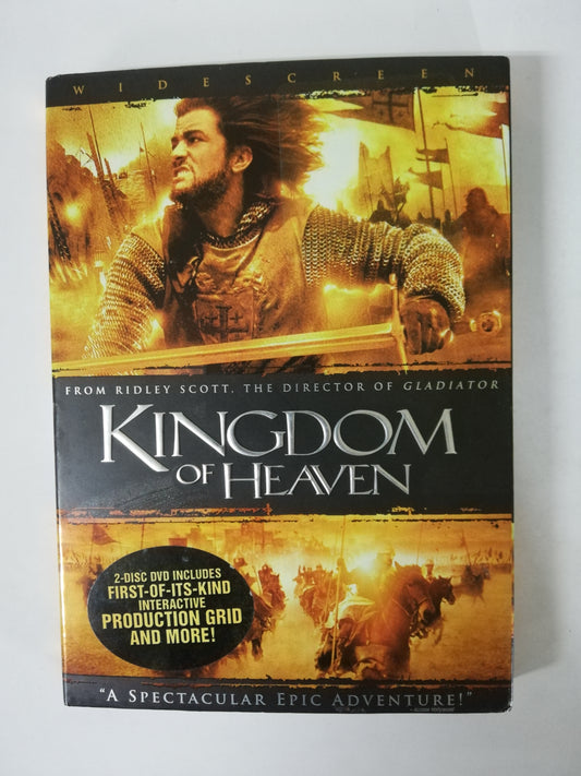 DVD KIGNDOM OF HEAVEN - DVD X 2