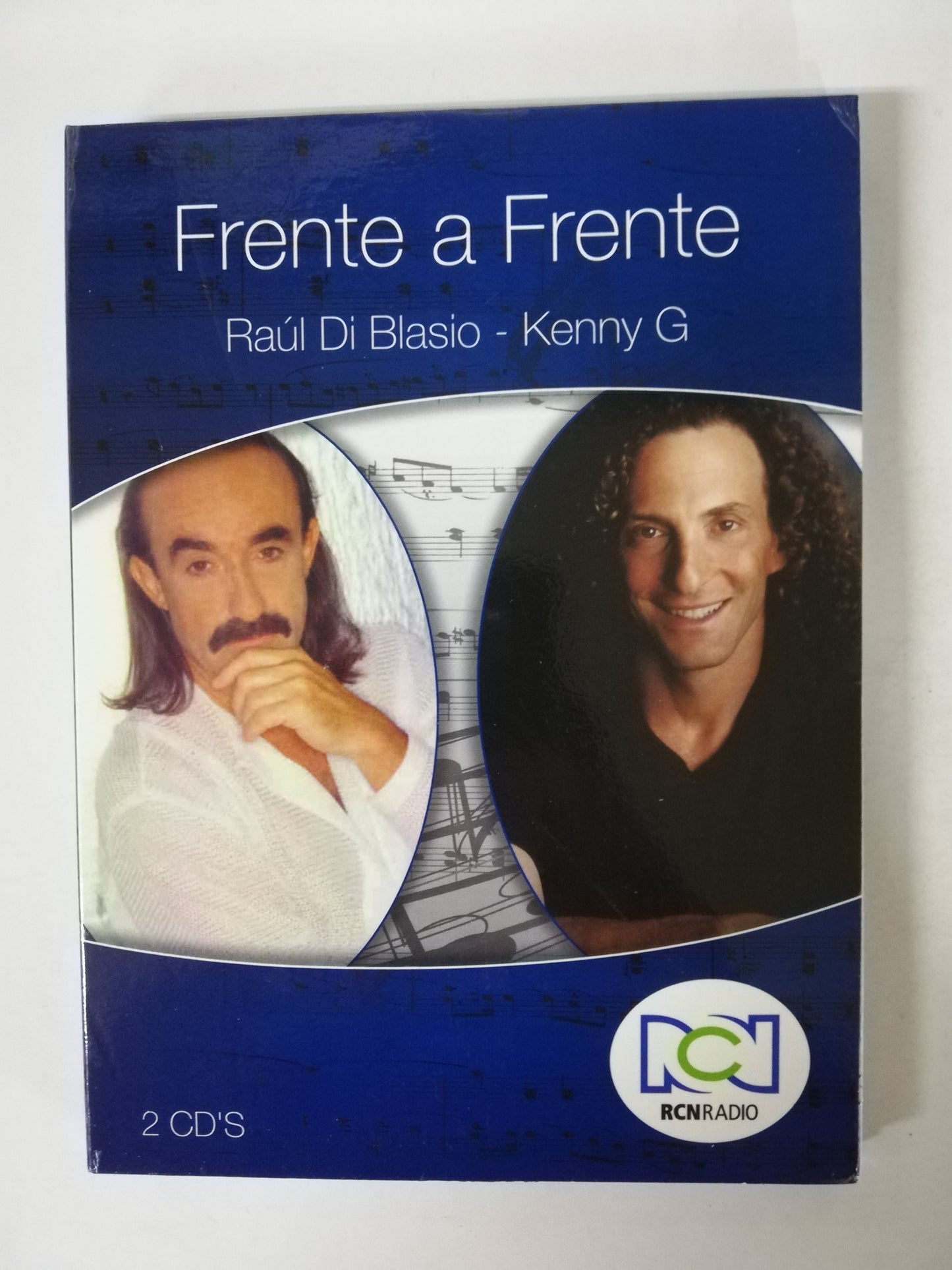 CD RAUL DI BLASIO / KENNY G - FRENTE A FRENTE - CD X 2