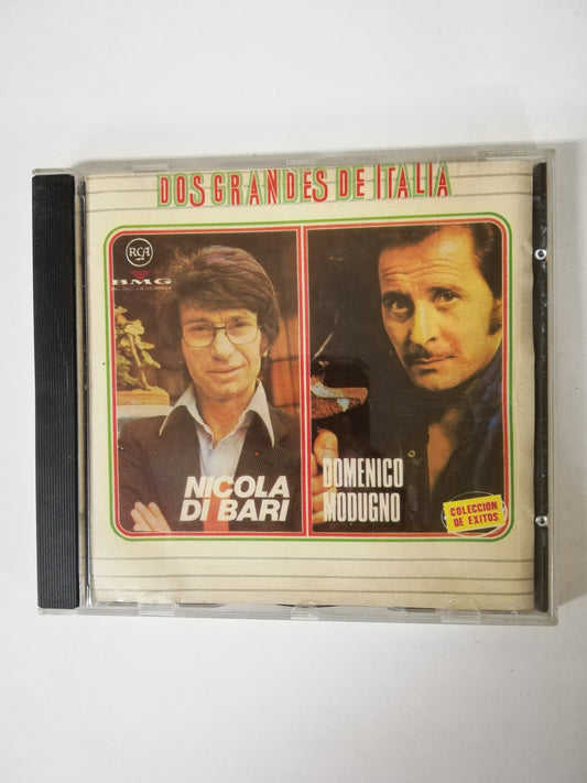 CD NICOLA DI BARI / DOMENICO MODUGNO - DOS GRANDES DE ITALIA