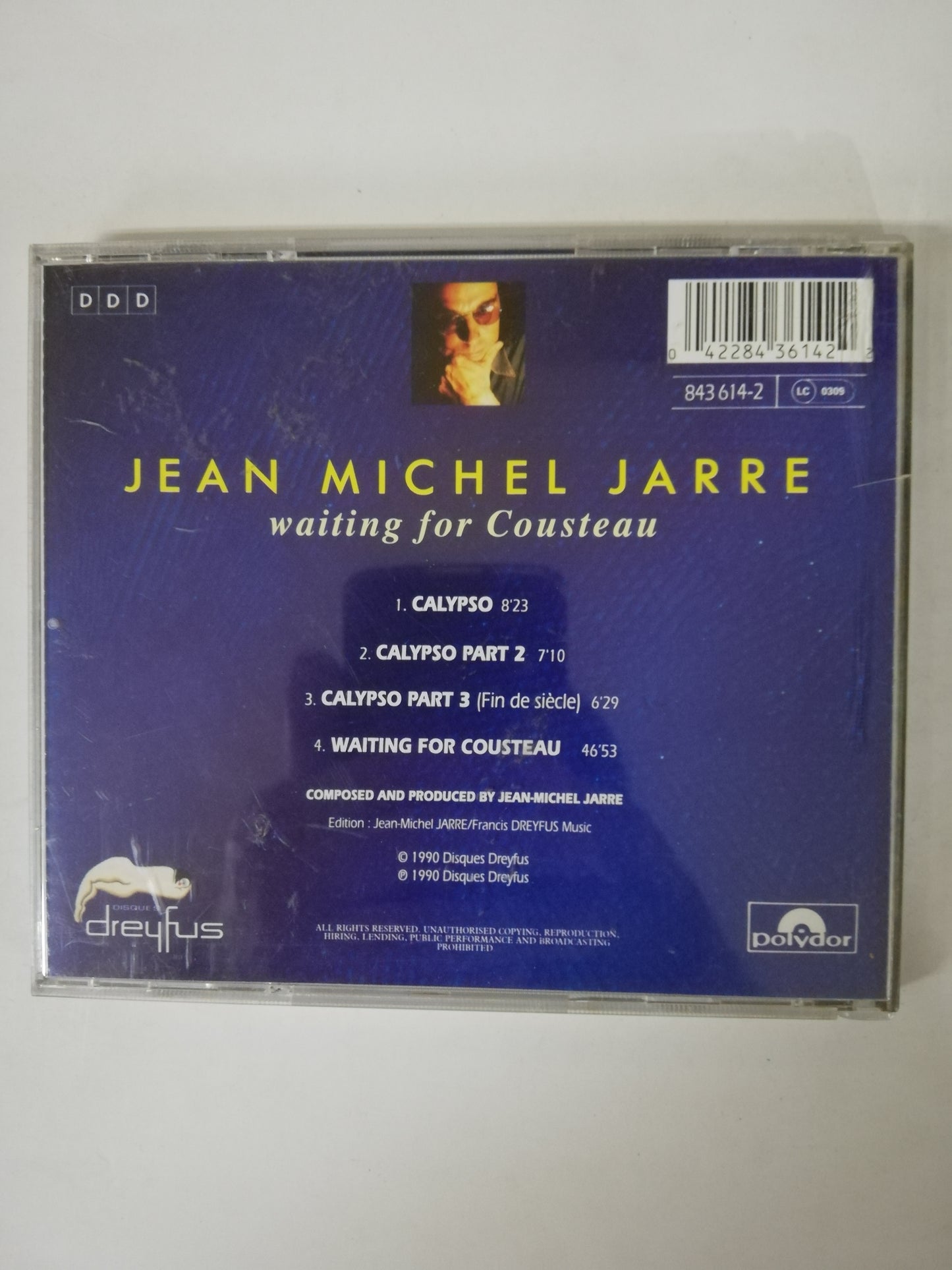 CD JEAN MICHEL JARRE - WAITING FOR COUSTEAU