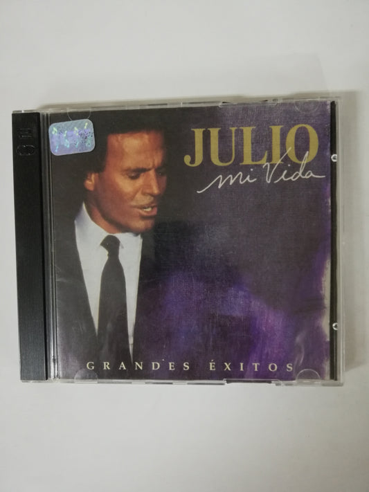 CD JULIO IGLESIAS - MI VIDA: GRANDES EXITOS - CD X 2